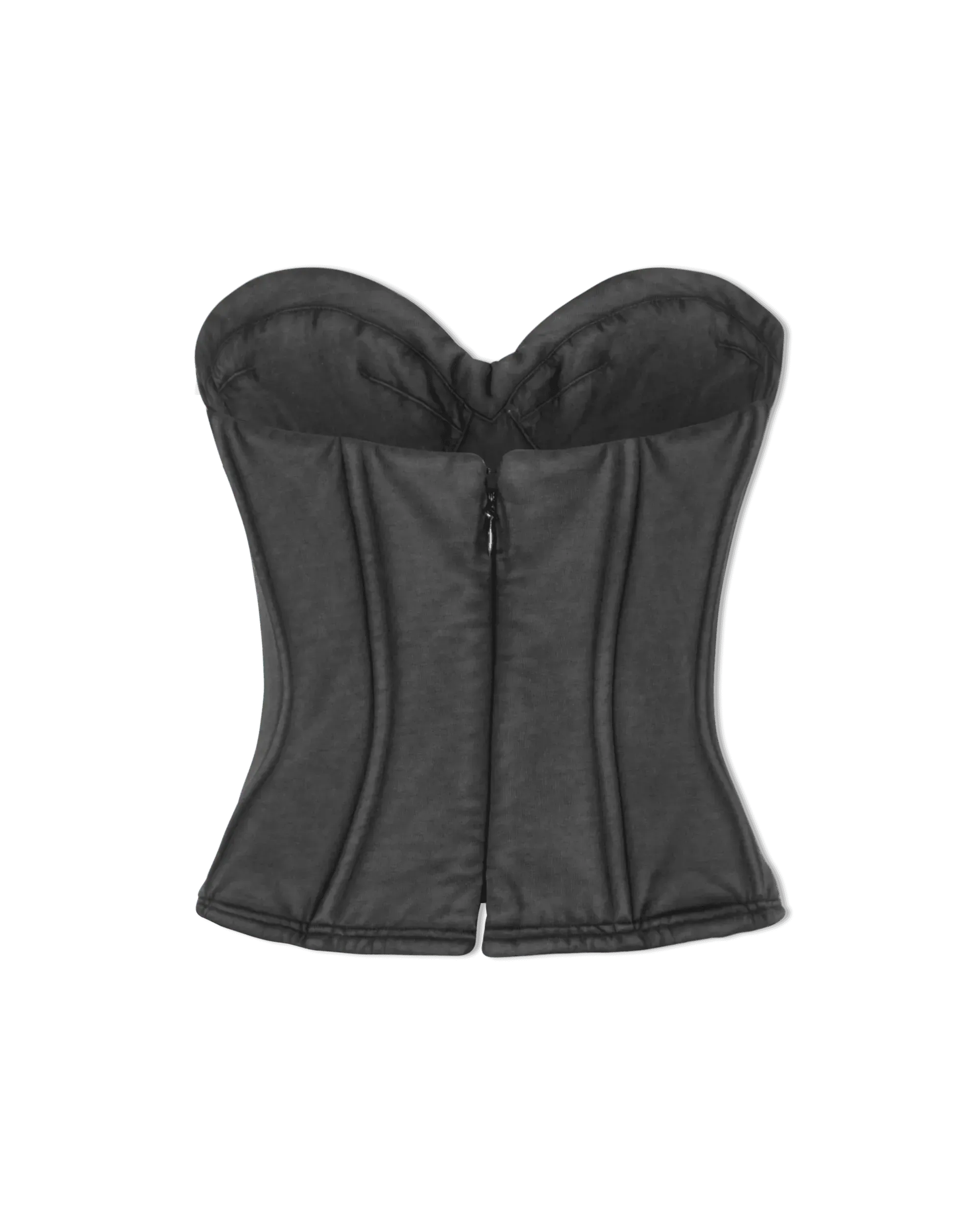 Medium Moletton Corset Evening Top - DIHSAN