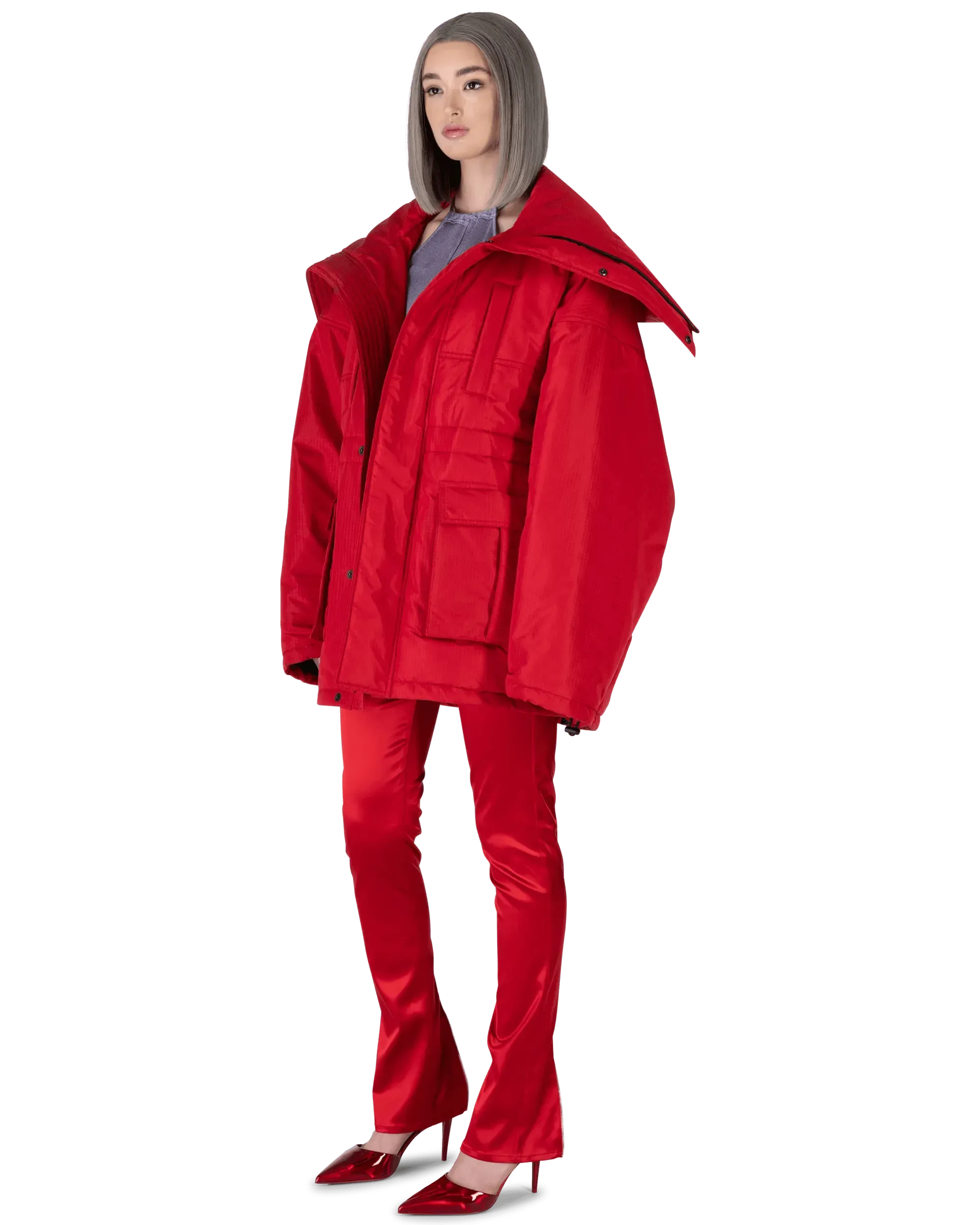 Technical Ripstop CB Parka - DIHSAN