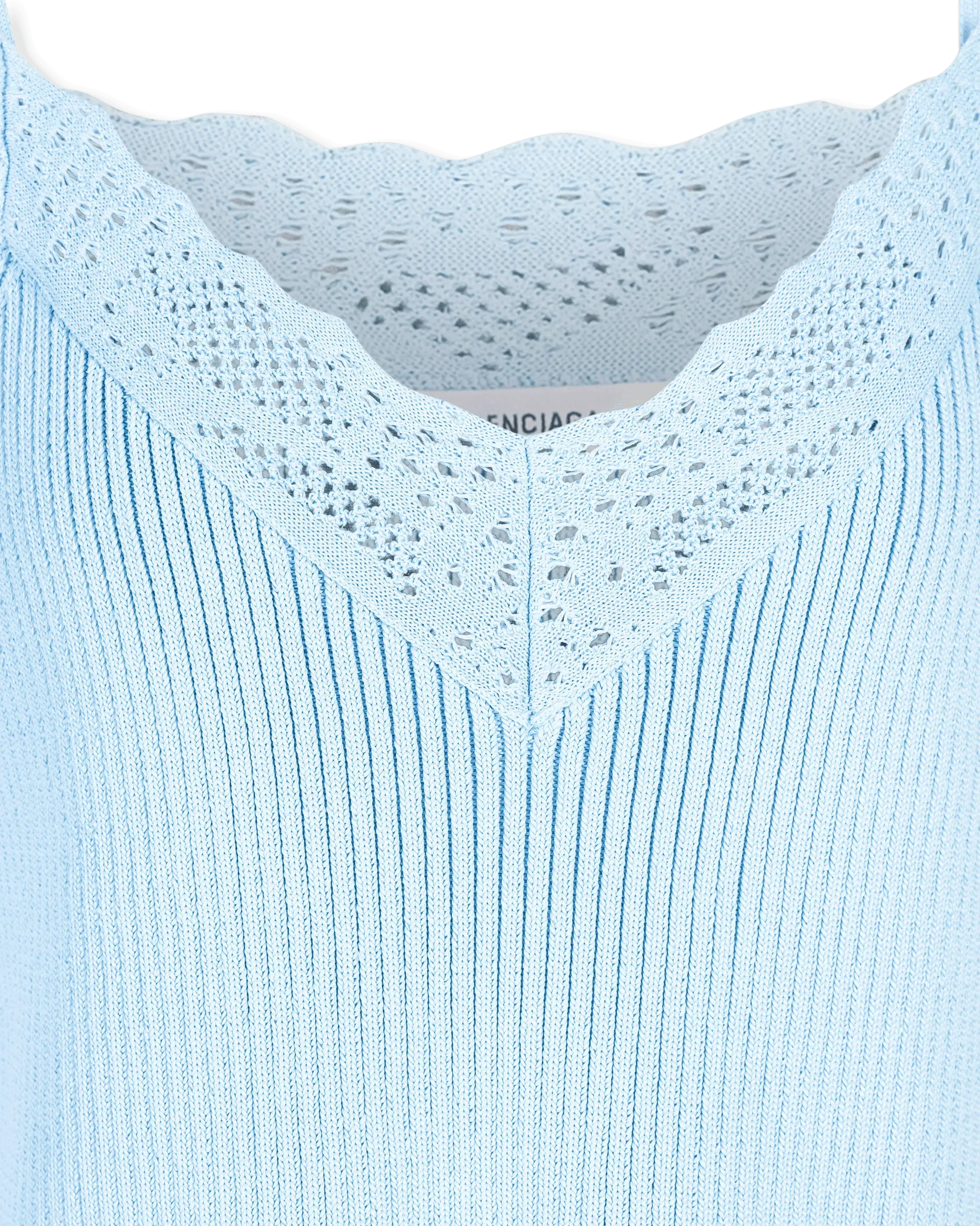 Lace Viscose Knit Slip Top - DIHSAN