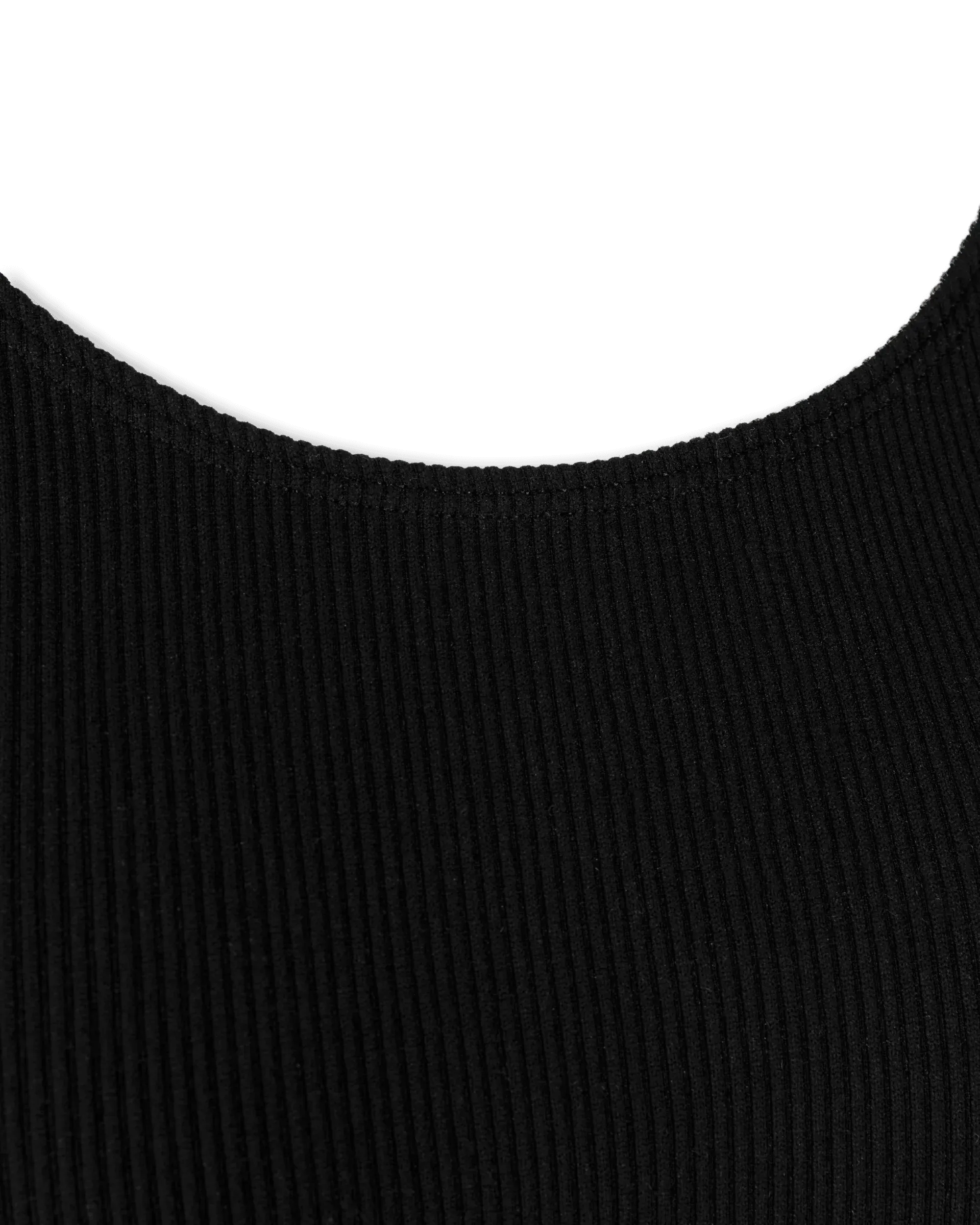 Ribbed Jersey Tank Top - DIHSAN