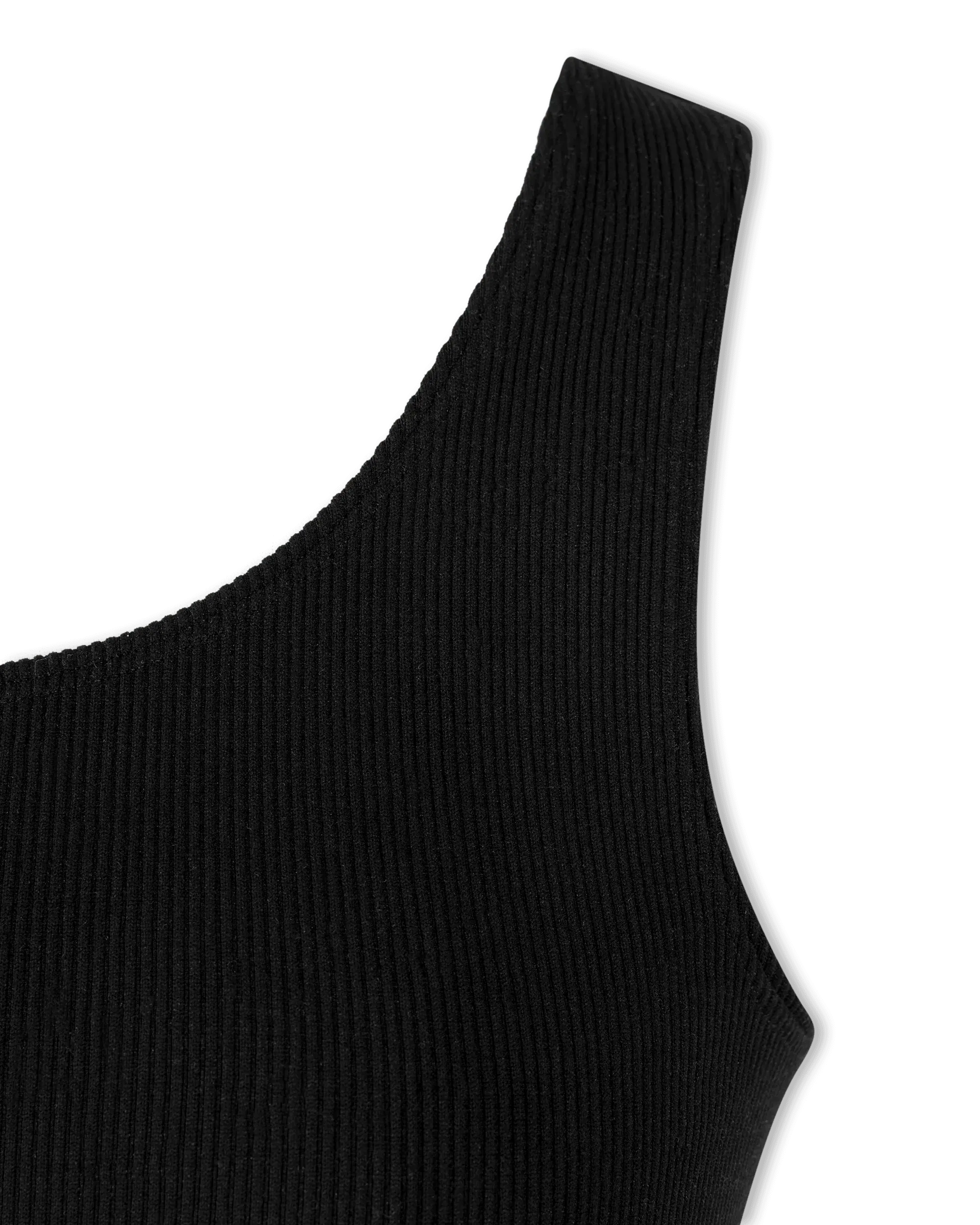 Ribbed Jersey Tank Top - DIHSAN