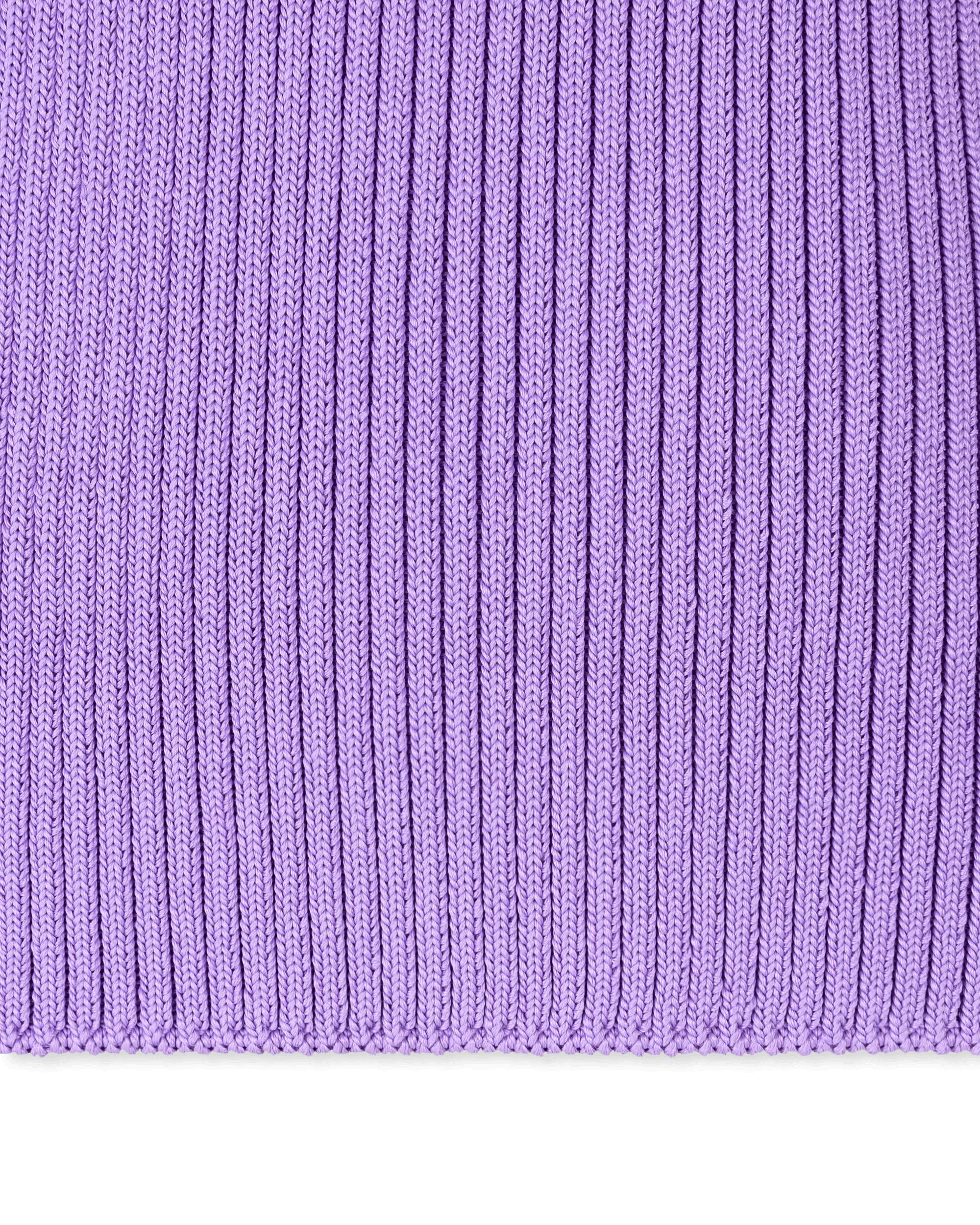 Ribbed Knit Long Sleeve Sweater - DIHSAN