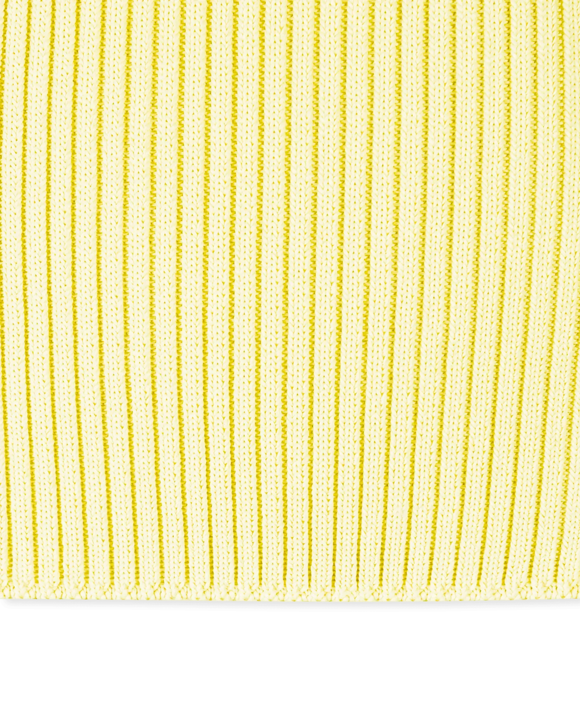 Ribbed Knit Long Sleeve Sweater - DIHSAN