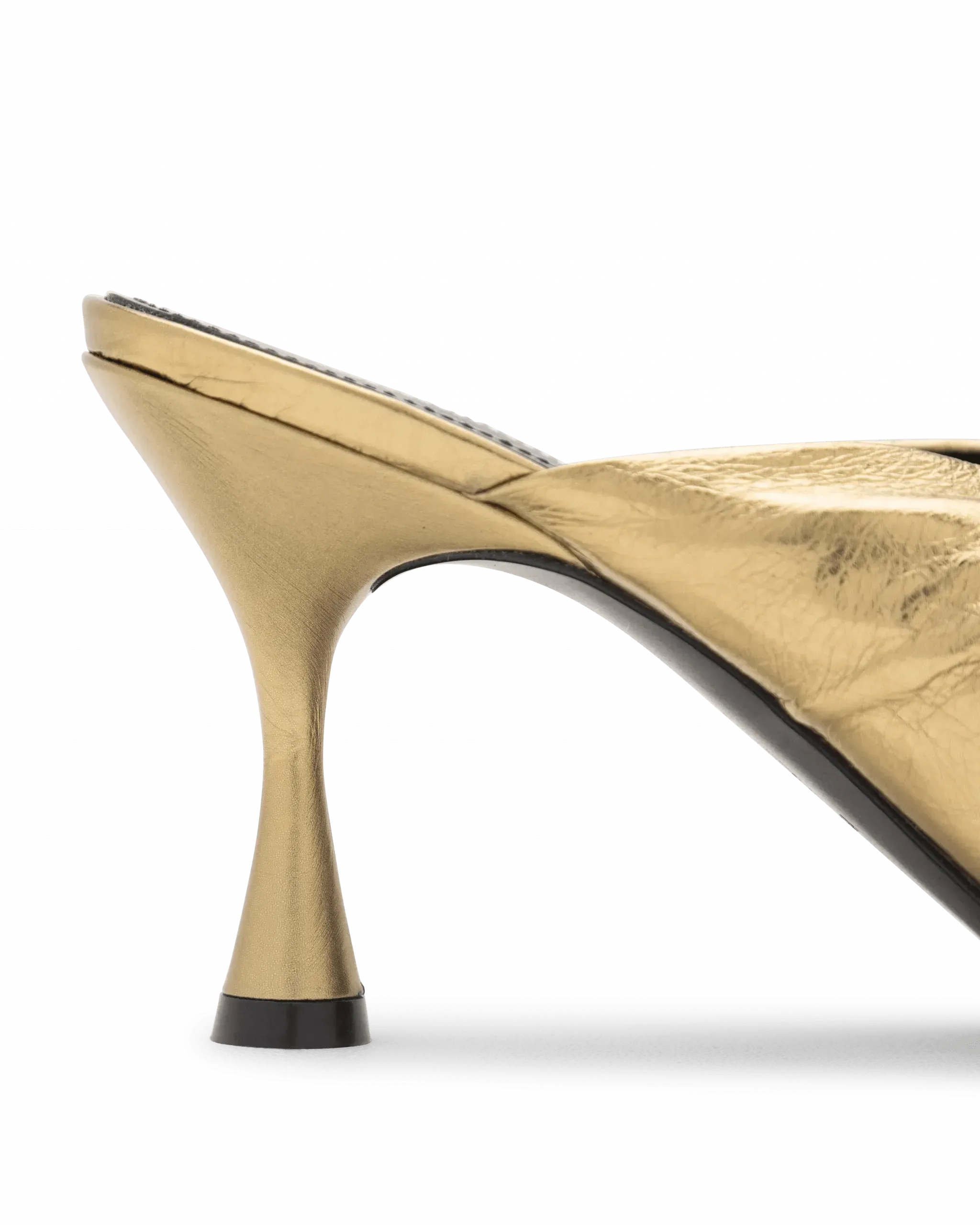 Metallic Twisted Knot Sandals - DIHSAN