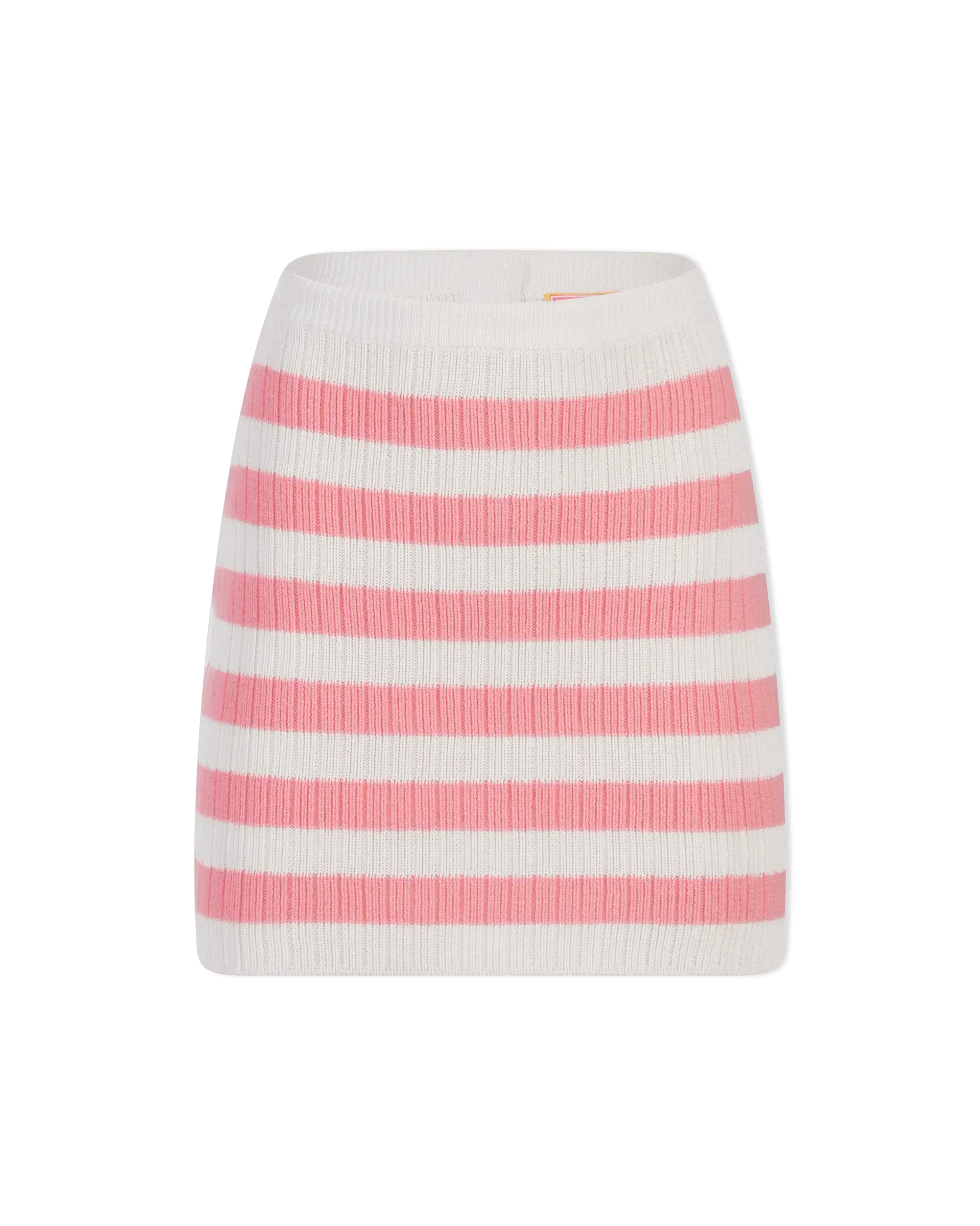 Balmain X Barbie Striped Knit Mini Skirt - DIHSAN