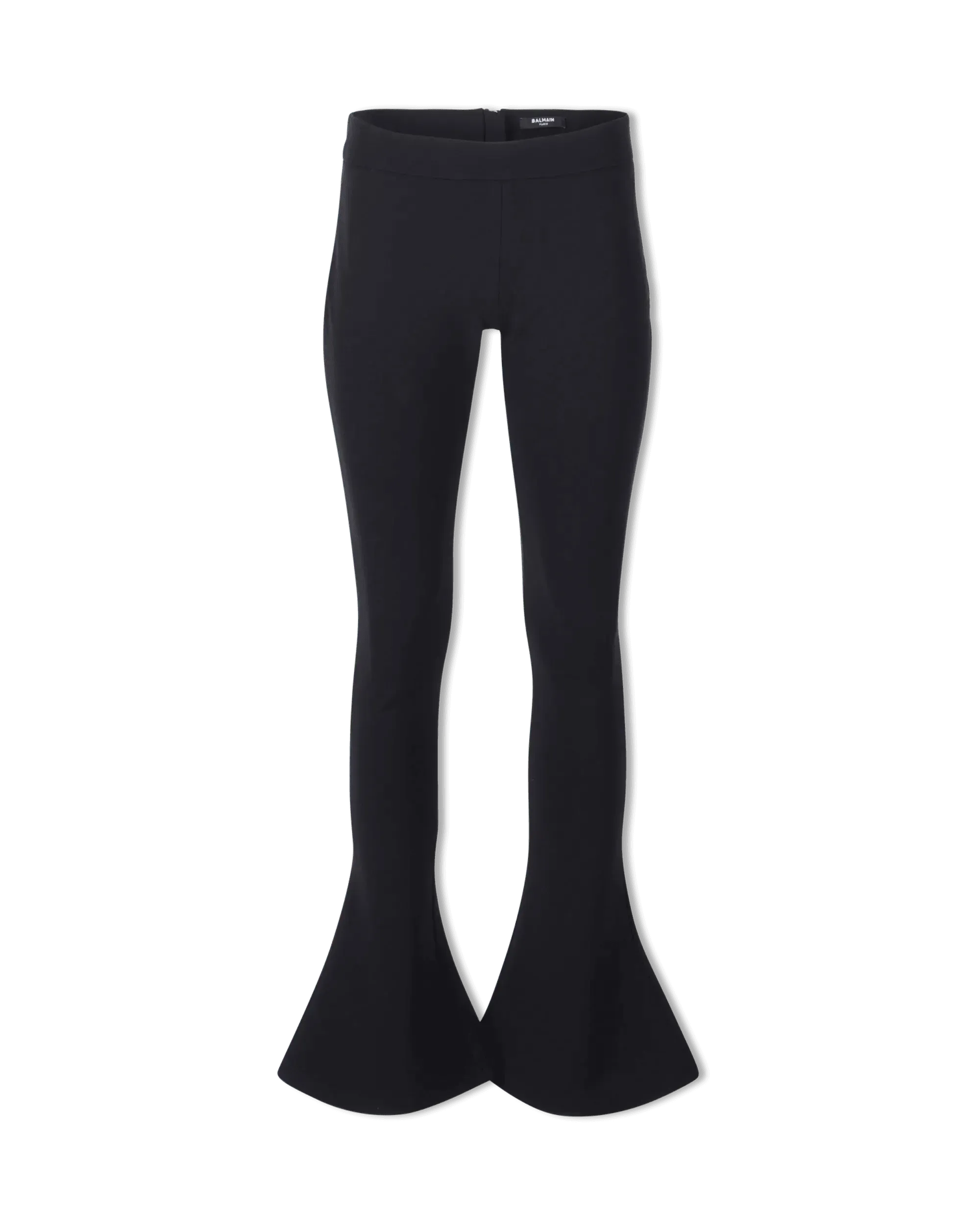 Low Waist Jersey Flare Pants - DIHSAN