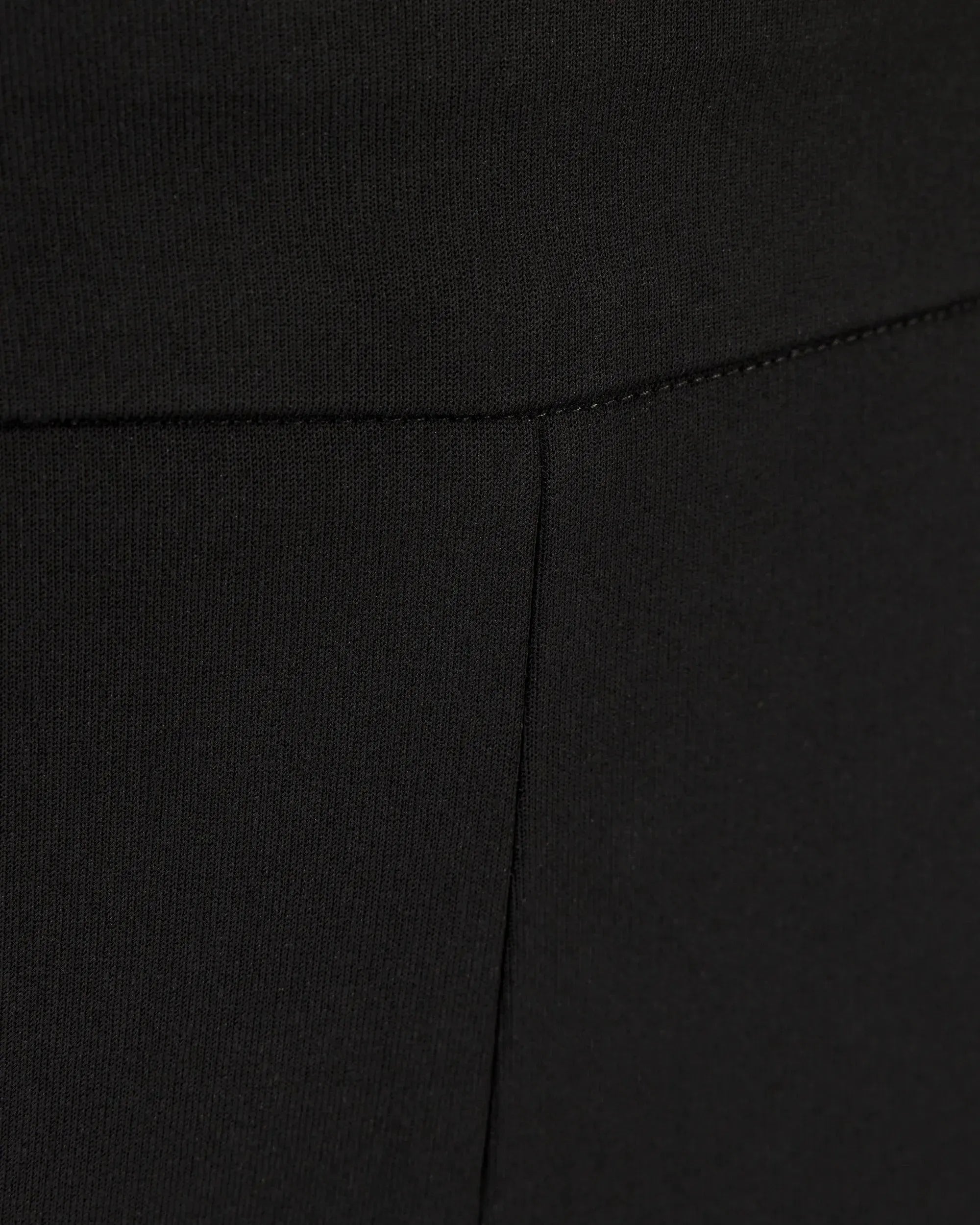 Low Waist Jersey Flare Pants - DIHSAN