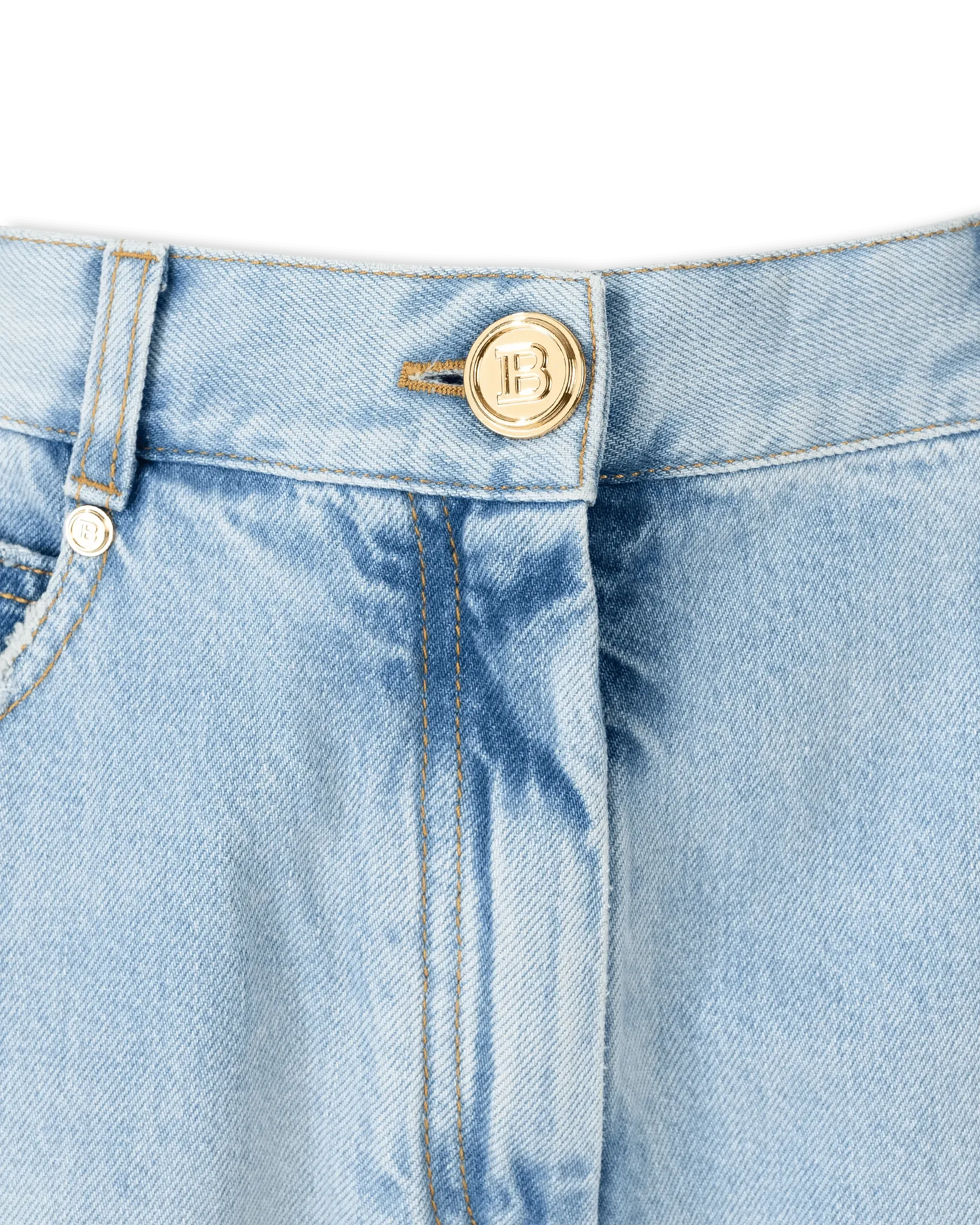 Low-Rise Boyfriend Jeans - DIHSAN