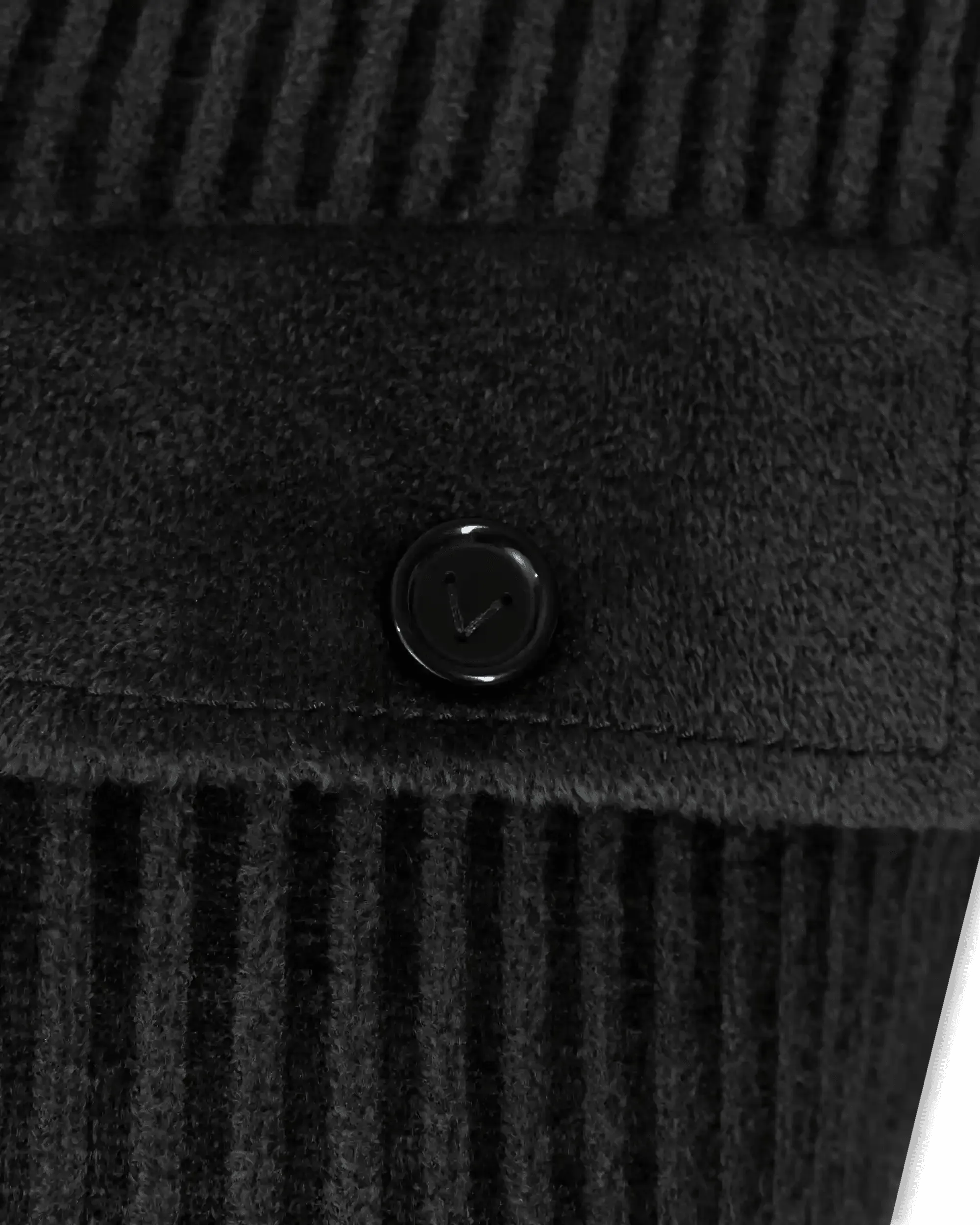 Lightweight Ribbed Turtleneck - DIHSAN