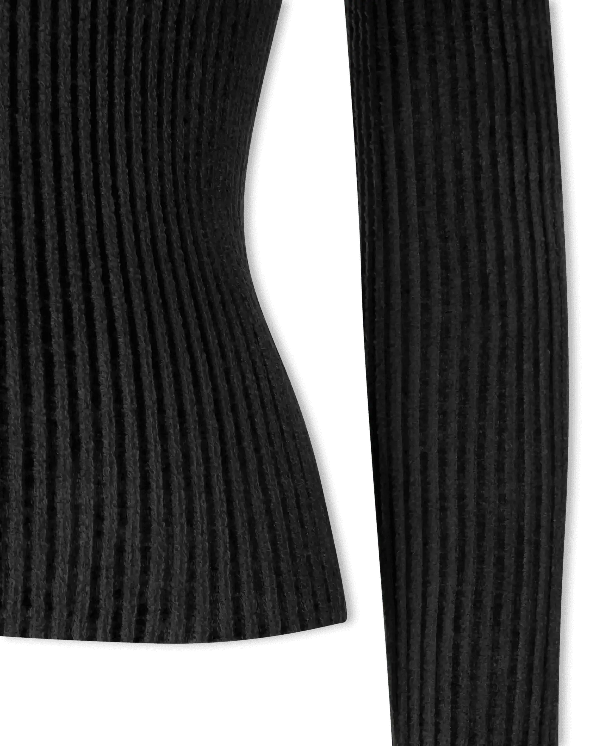 Lightweight Ribbed Turtleneck - DIHSAN