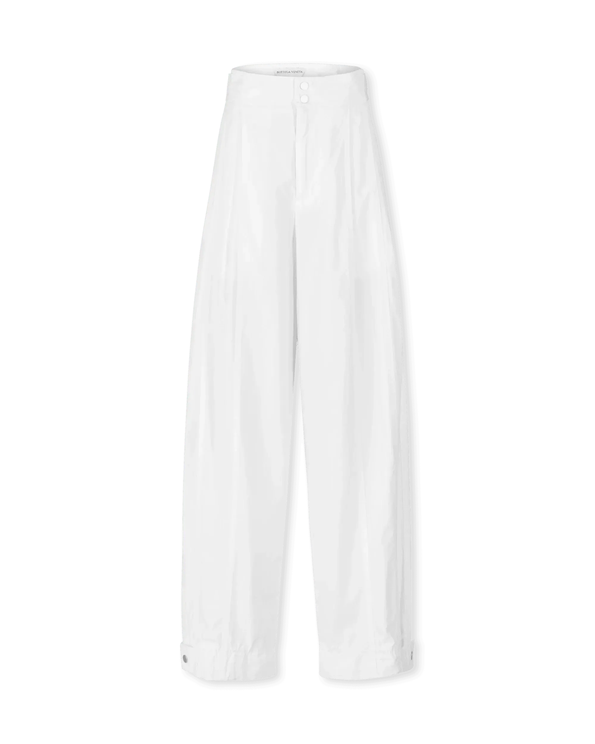 Double Pleated Cotton Pants - DIHSAN