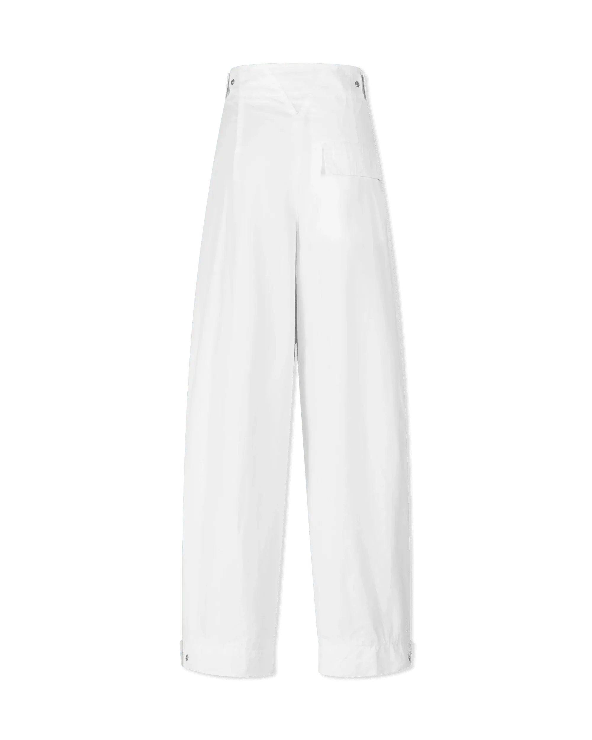 Double Pleated Cotton Pants - DIHSAN