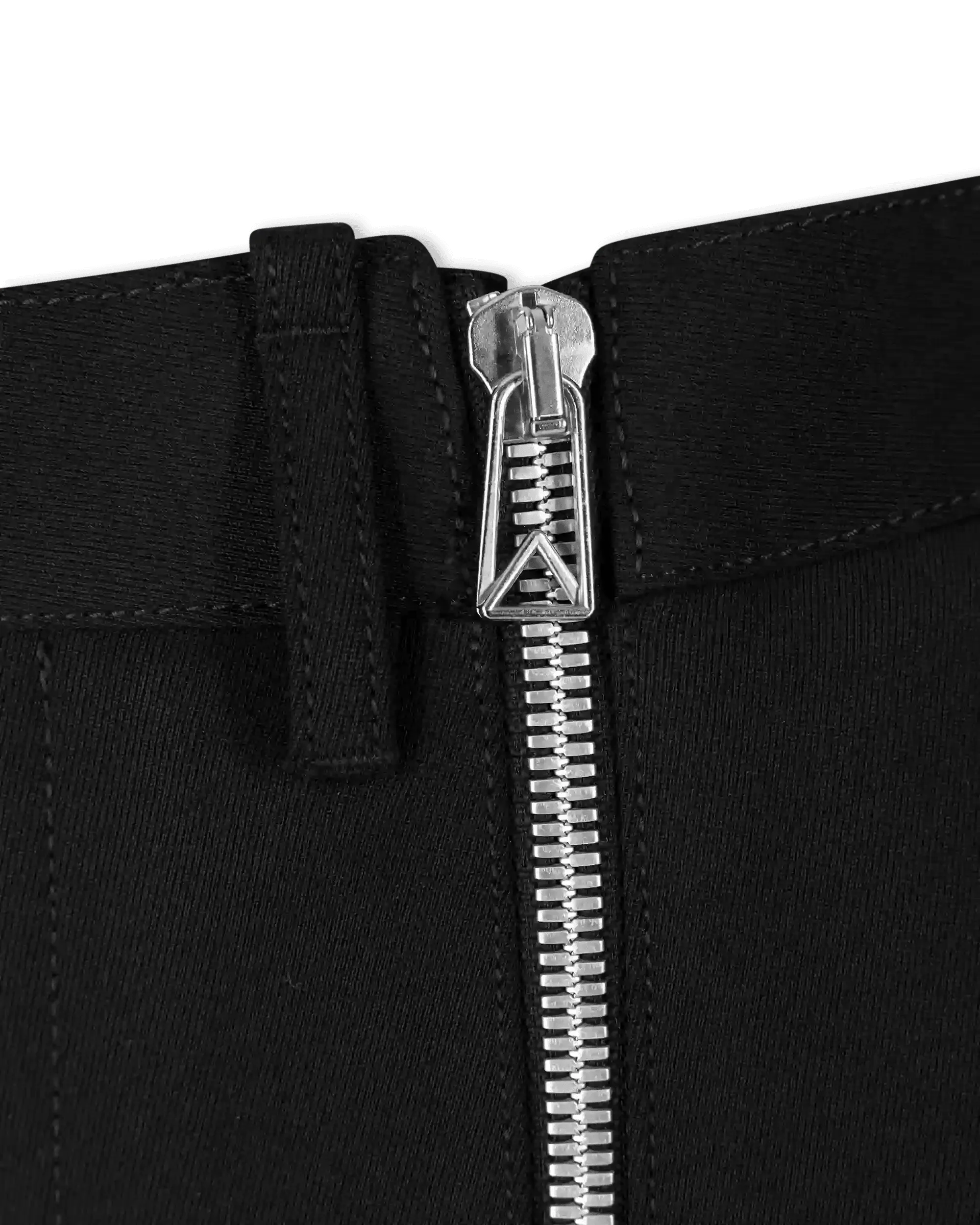 Double Cavalry Zippered Pants - DIHSAN