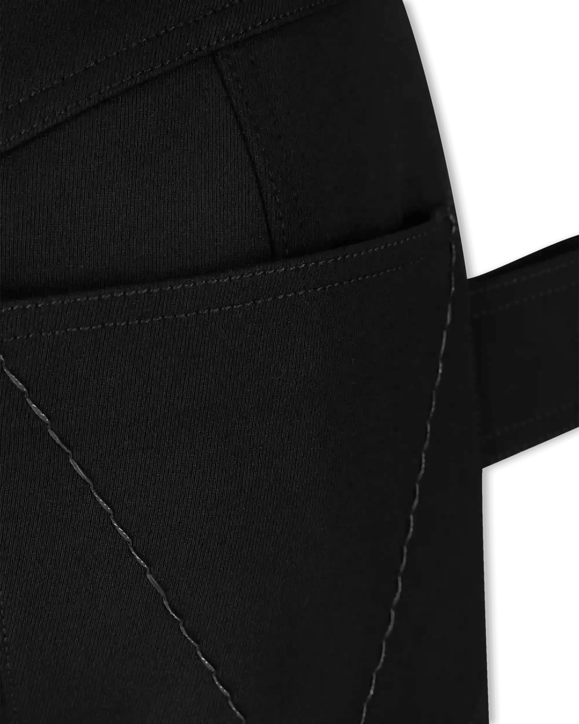 Double Cavalry Zippered Pants - DIHSAN