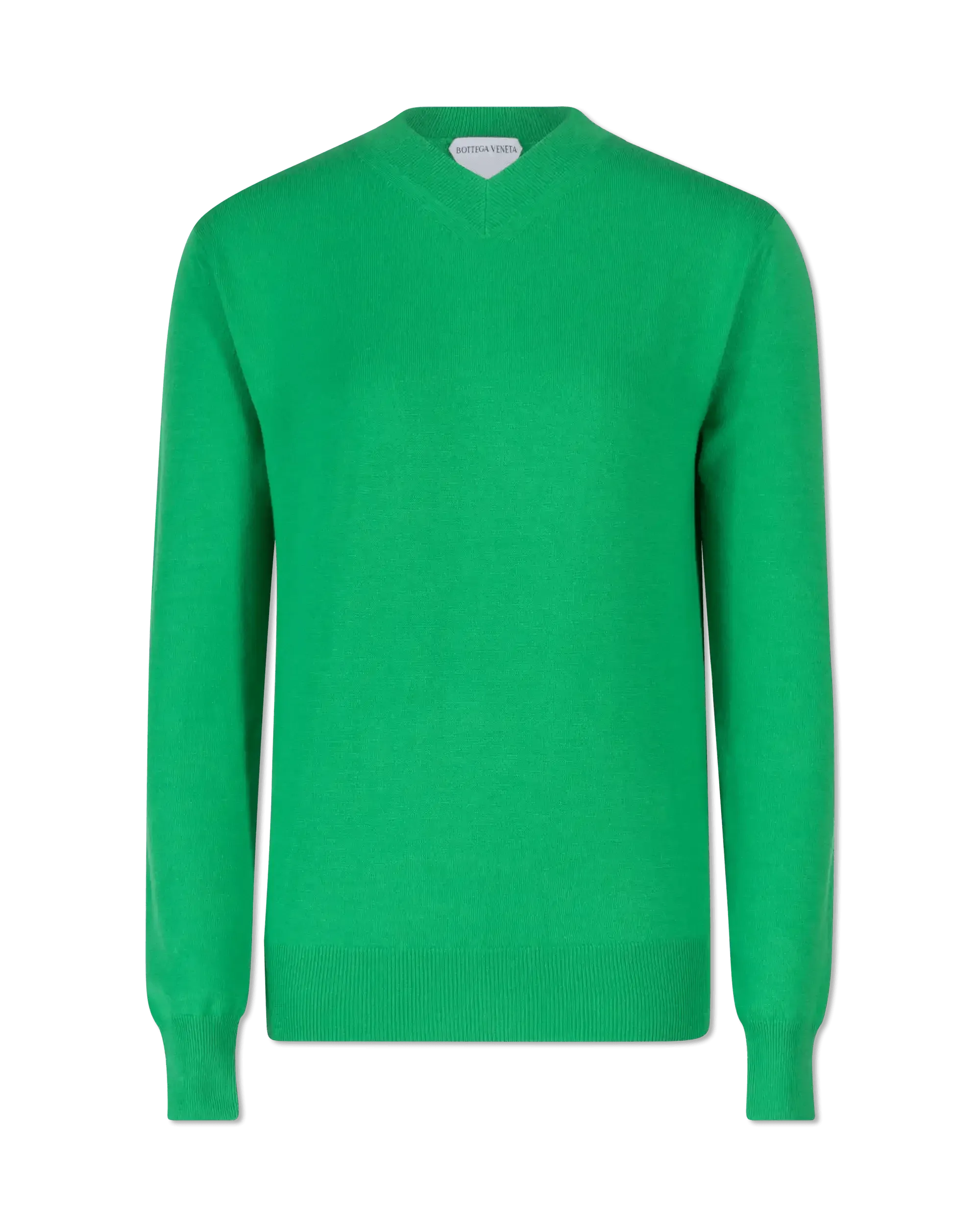 Lightweight V-Neck Wool Sweater - DIHSAN