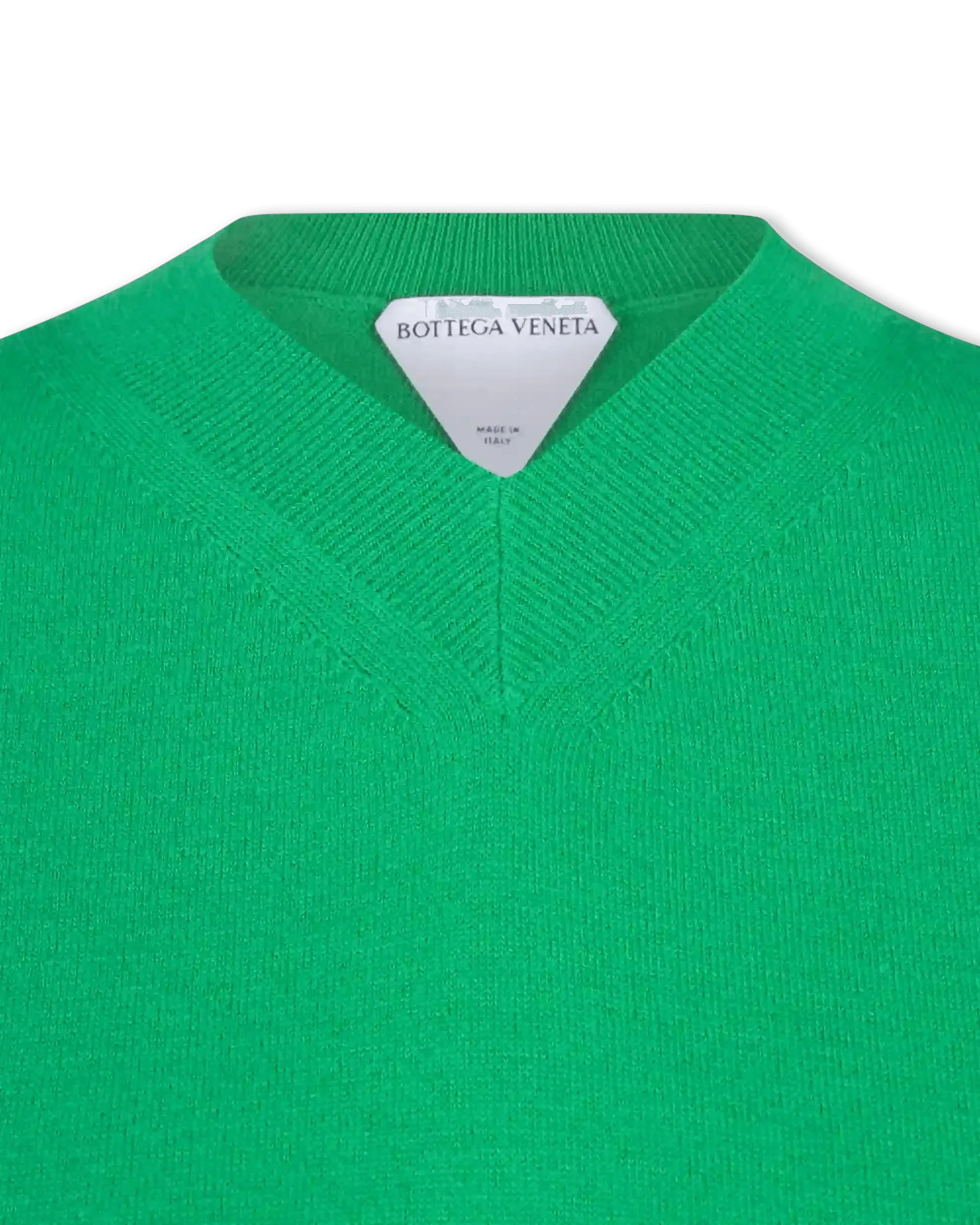 Lightweight V-Neck Wool Sweater - DIHSAN