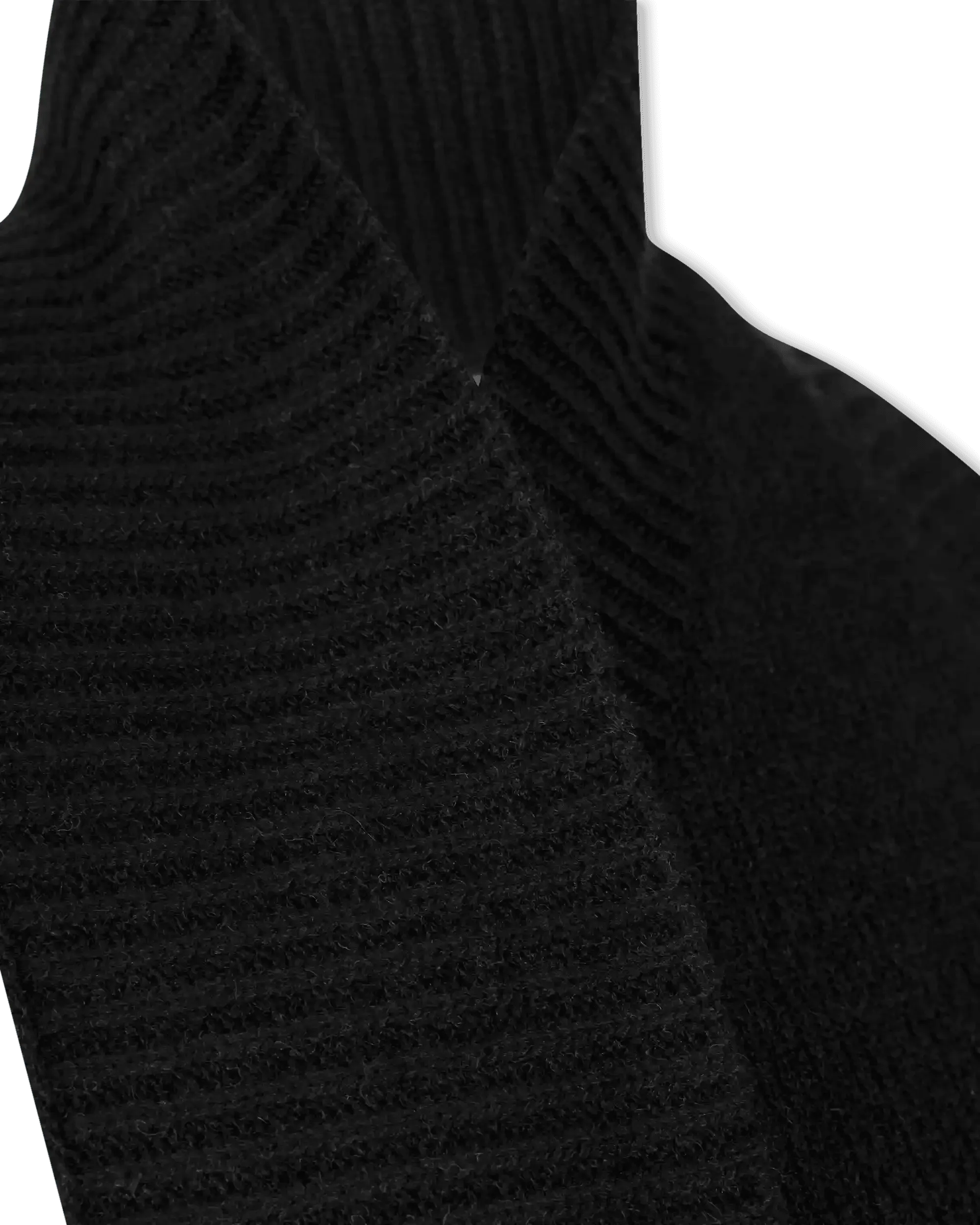 Double Shetland Knit Sleeveless Scarf Top - DIHSAN