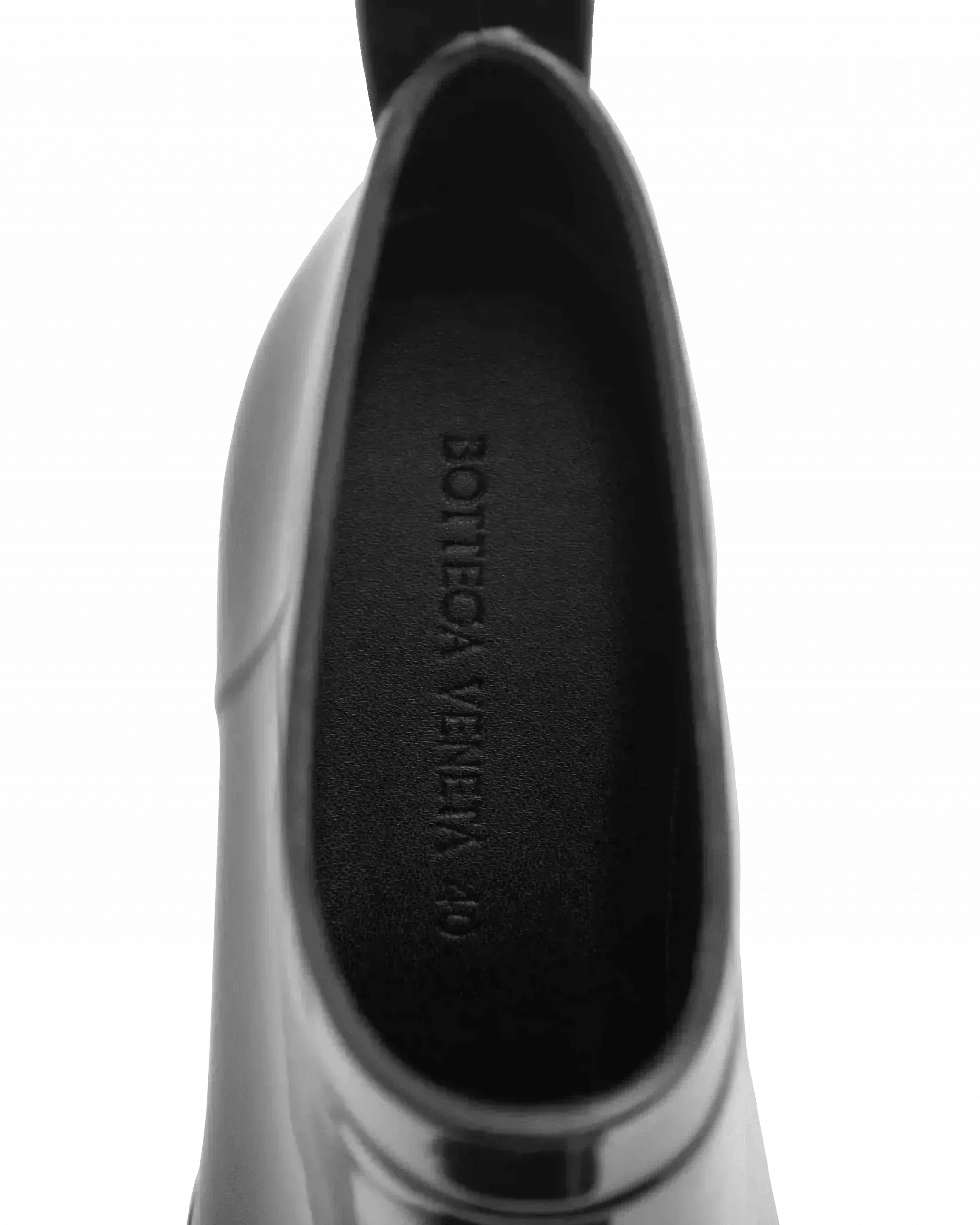 Shiny Rubber Ankle Boots - DIHSAN