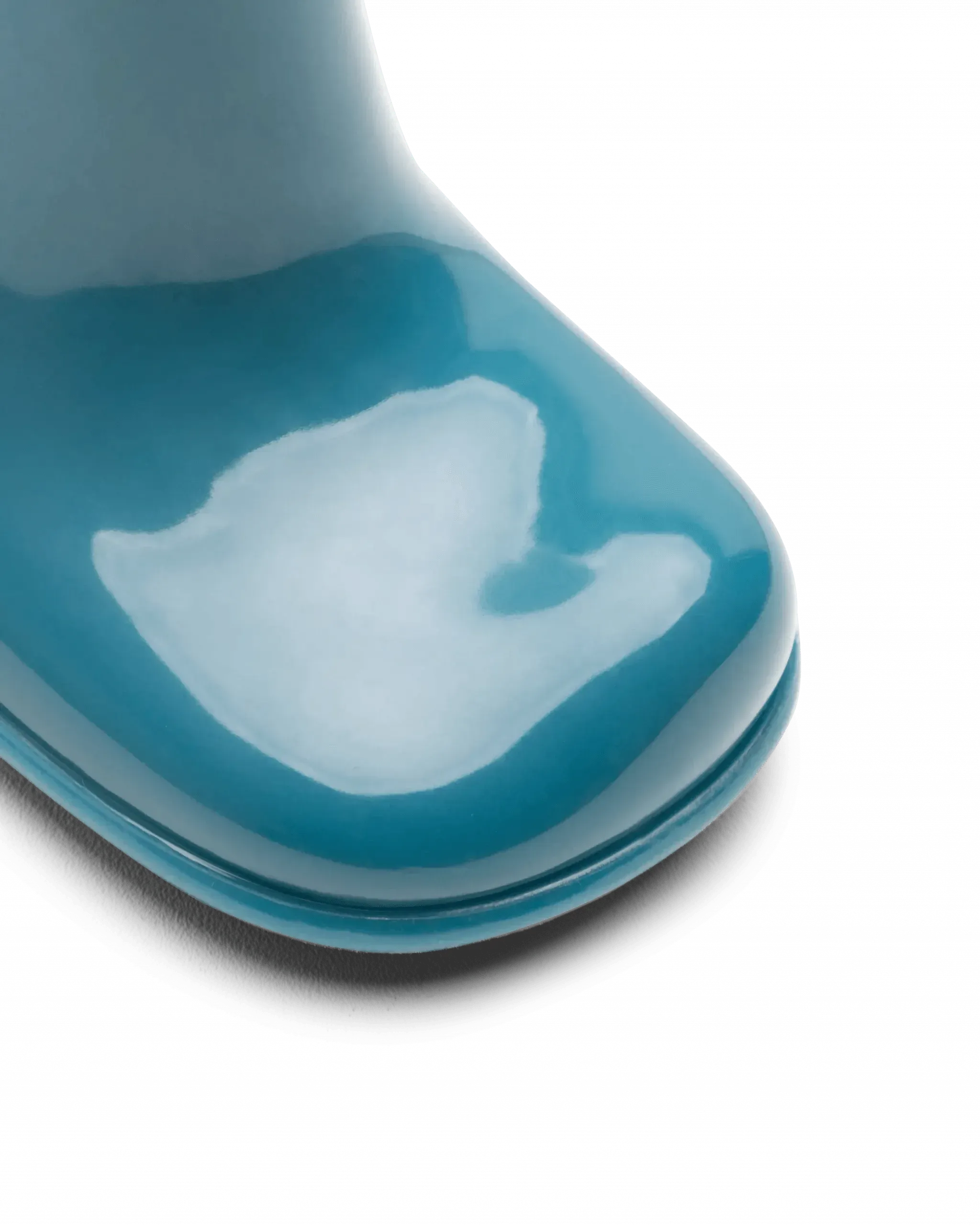 Shiny Rubber Ankle Boots - DIHSAN