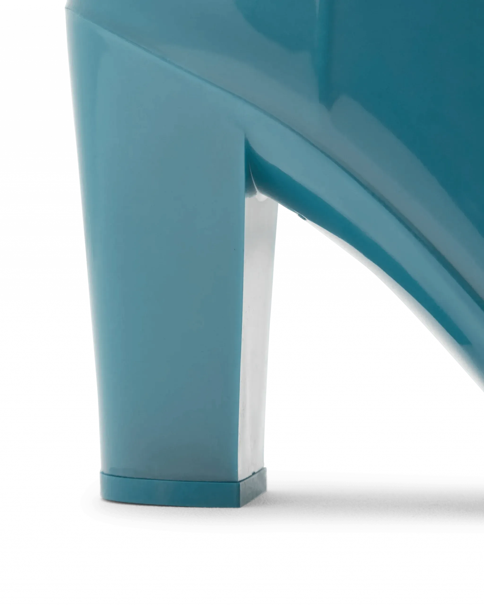 Shiny Rubber Ankle Boots - DIHSAN