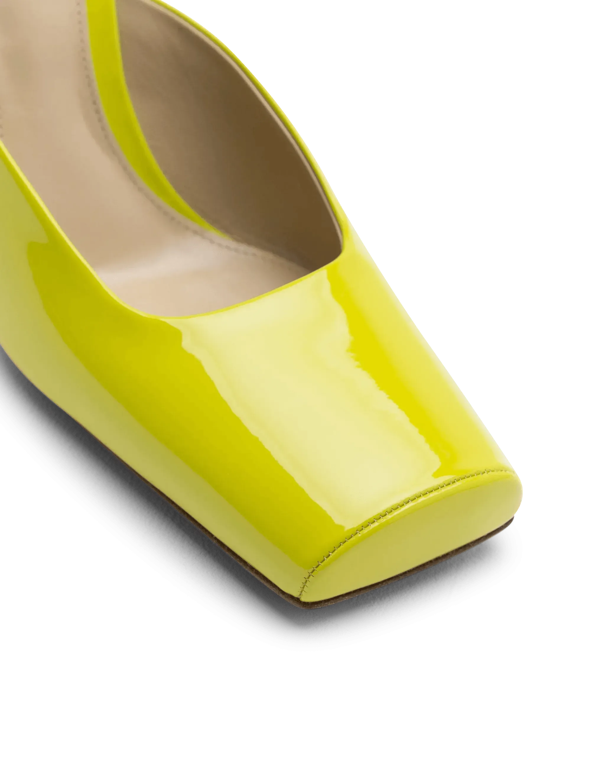 Supergloss Leather Pumps - DIHSAN