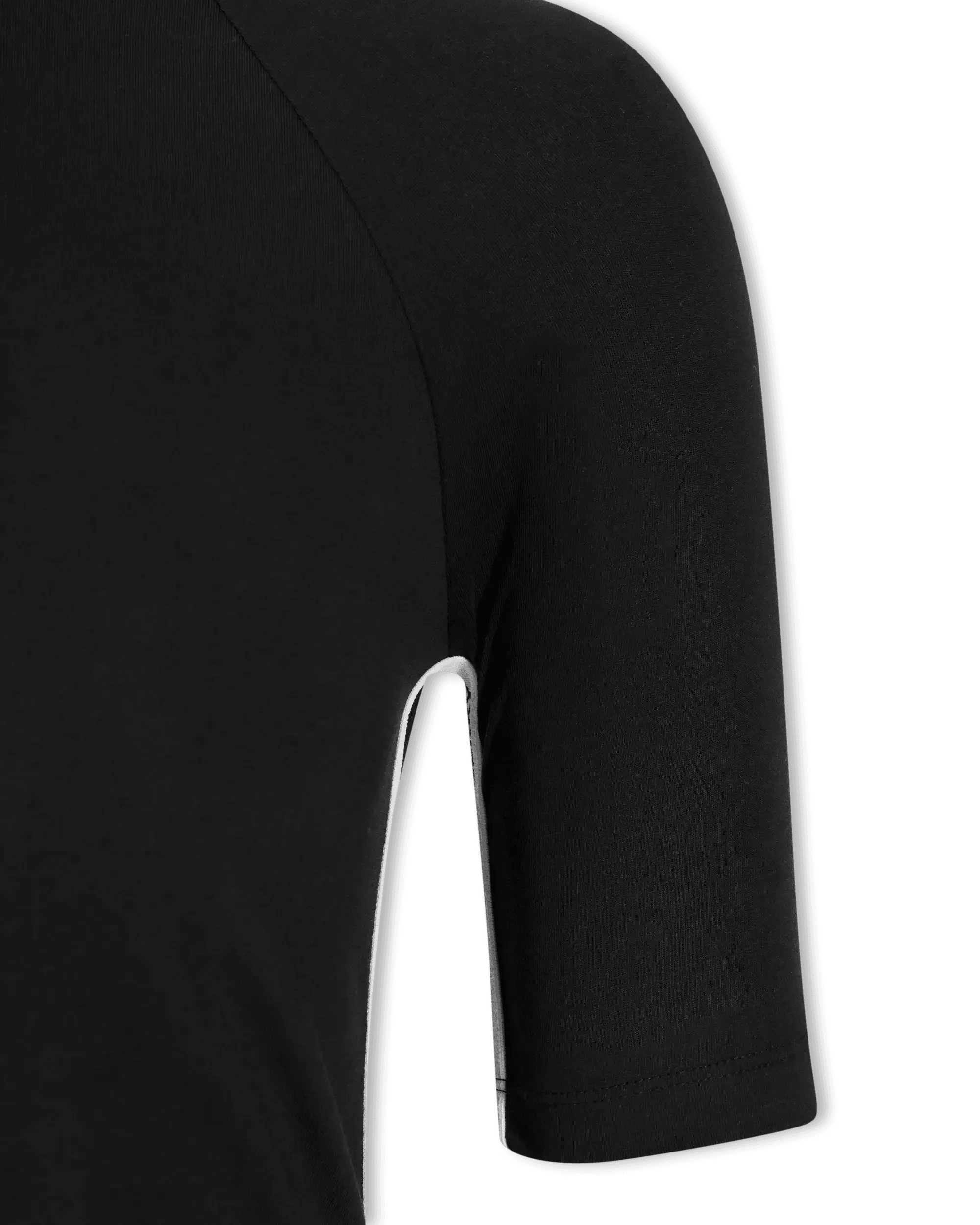 Thora Logo Tape Long Fitted Top - DIHSAN