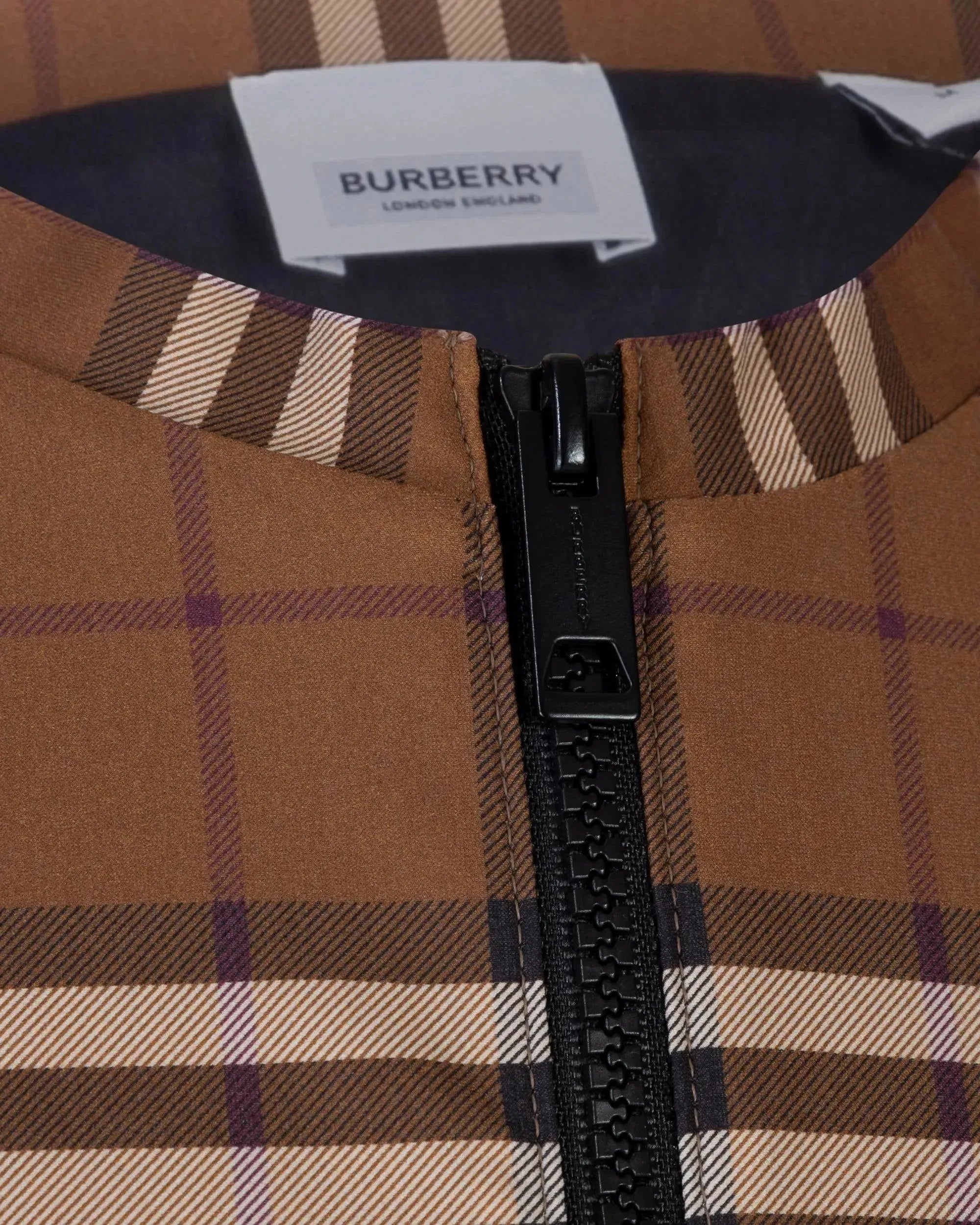 Everley Check Athlete Leisure Long Sleeve Top - DIHSAN