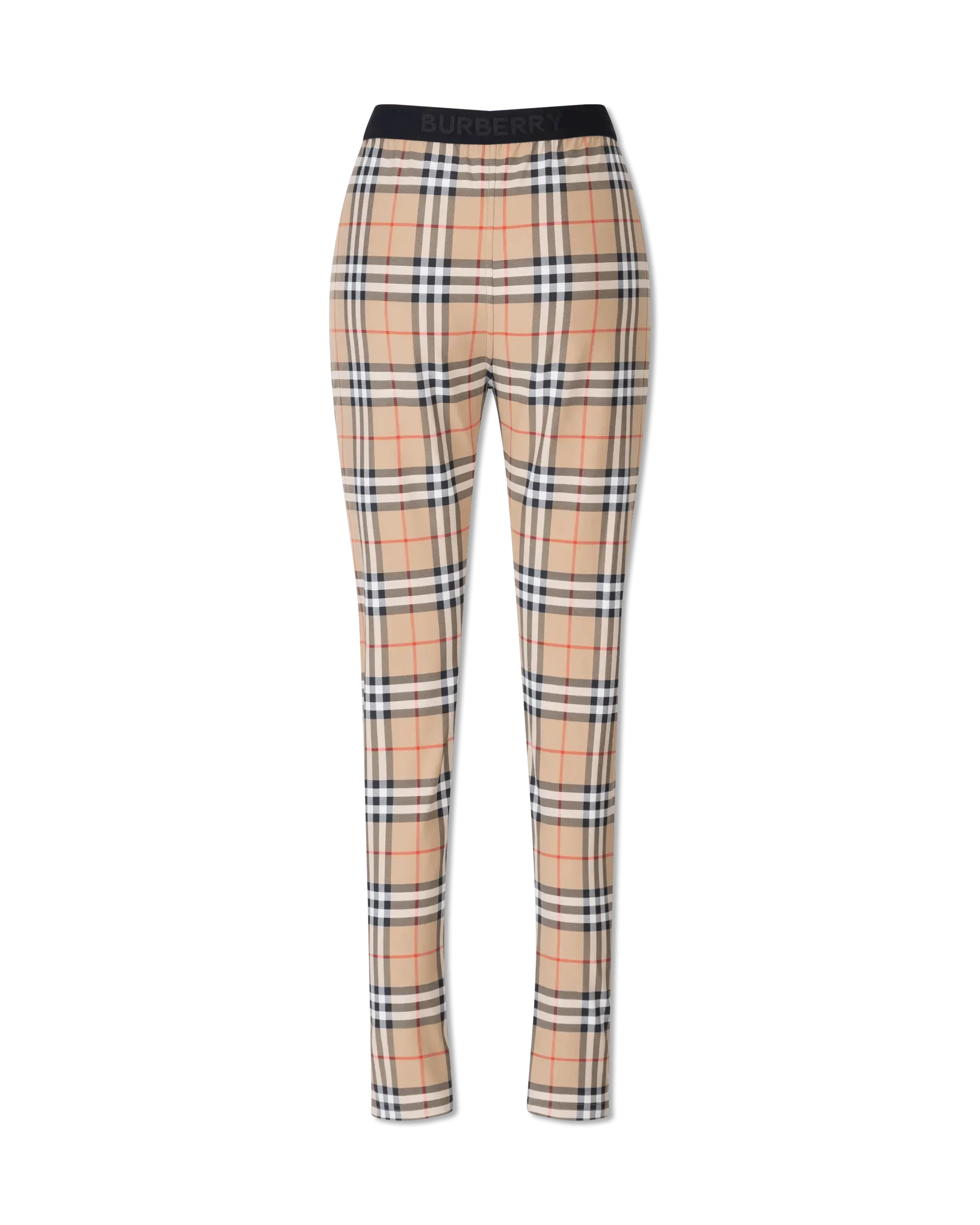 Bisque Polyamide Blend Belvoir Athleisure Leggings by Burberry | DIHSAN