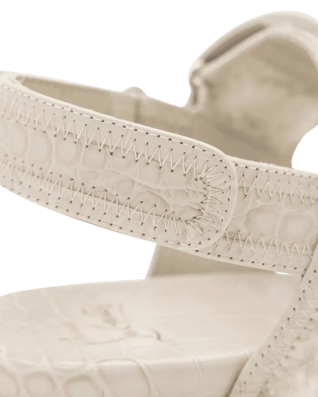 Lock Wool Flat Sandals - DIHSAN