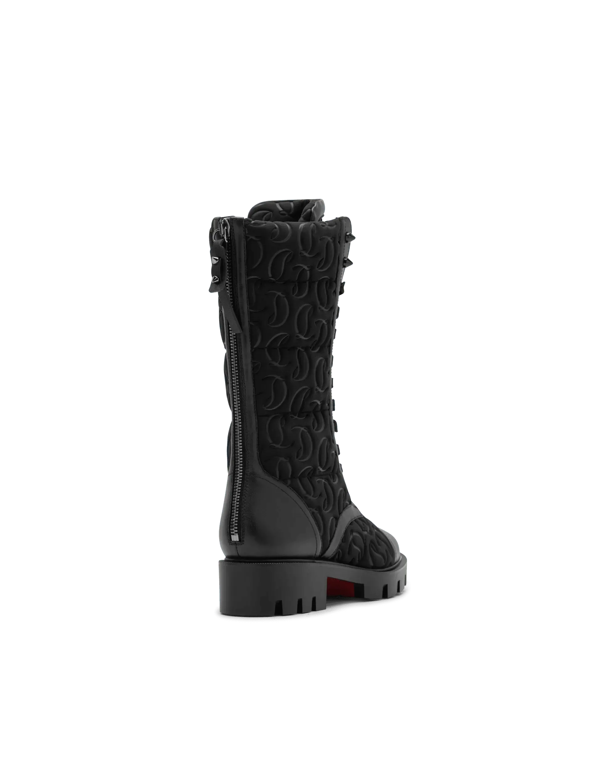 Pavleta Canvas Combat Boots - DIHSAN