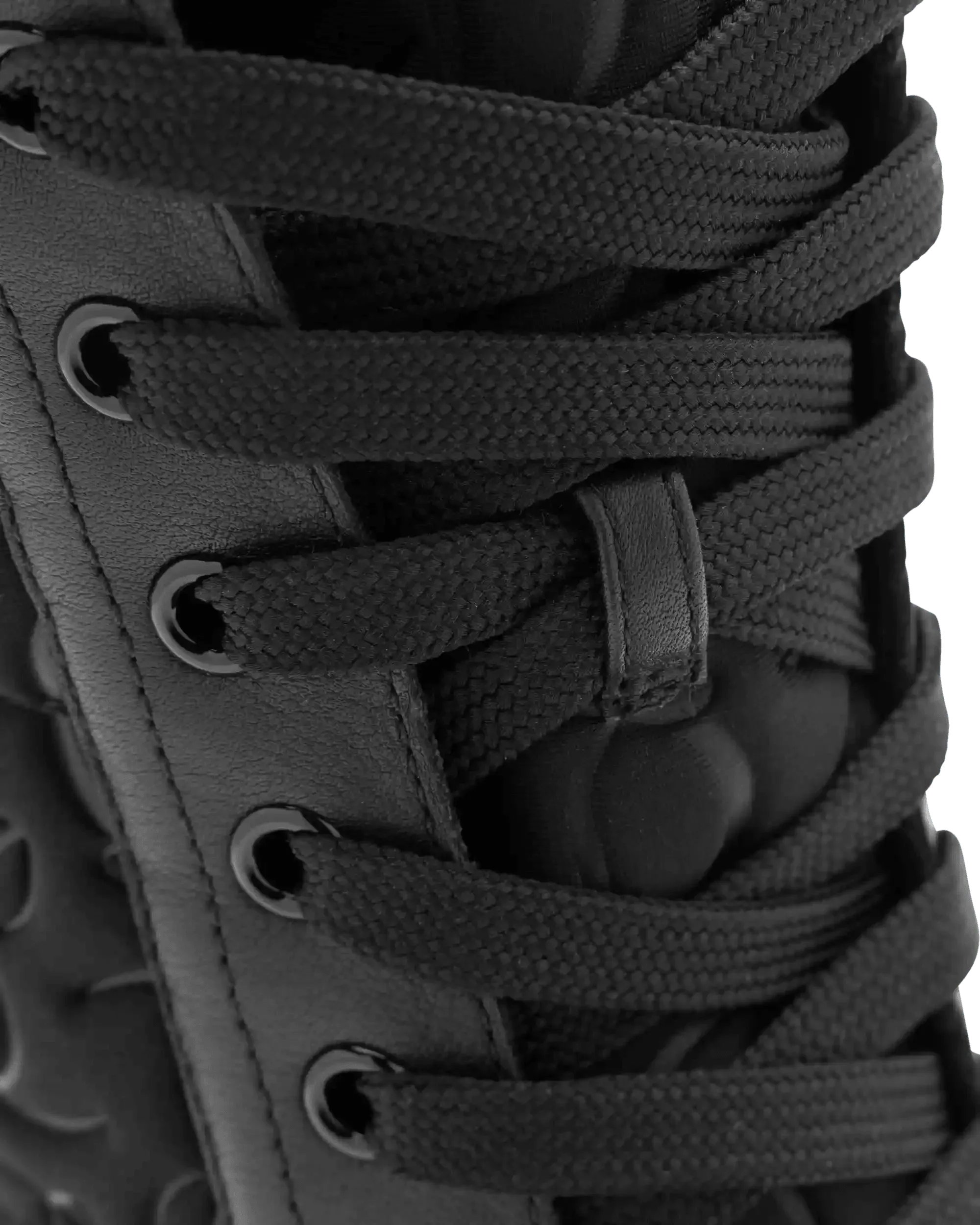 Pavleta Canvas Combat Boots - DIHSAN