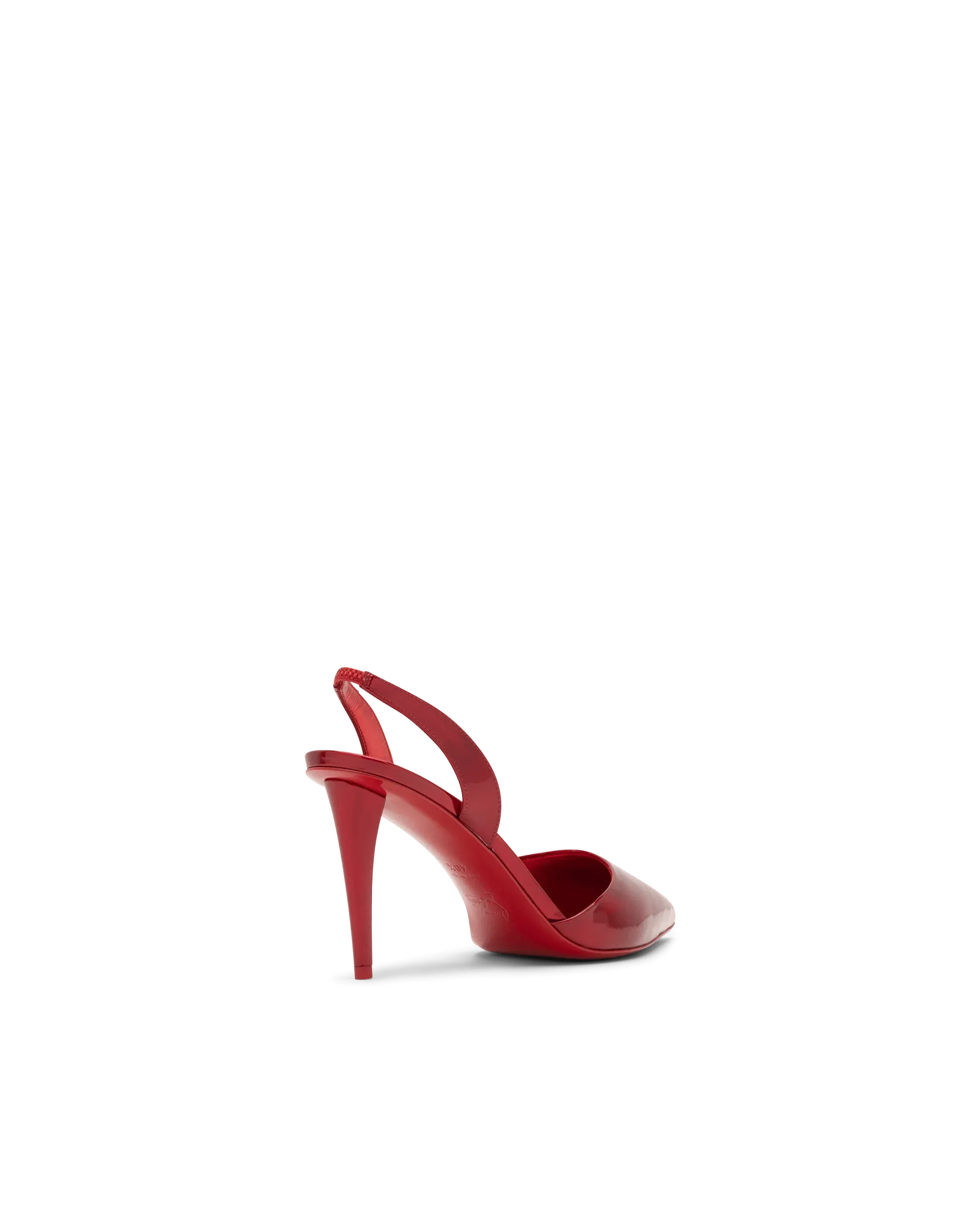 Astrid 85 Patent Leather Slingback Pumps - DIHSAN