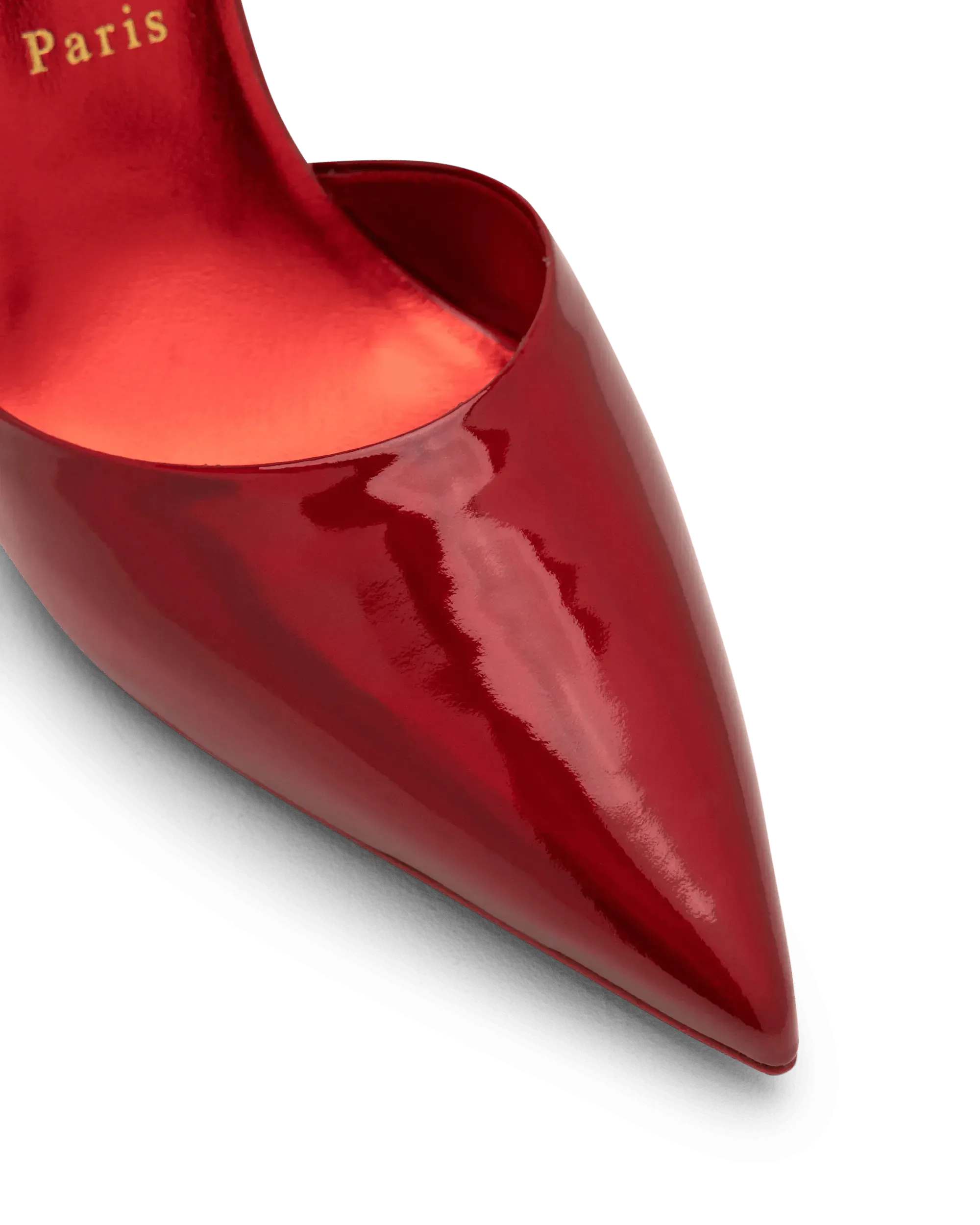 Astrid 85 Patent Leather Slingback Pumps - DIHSAN
