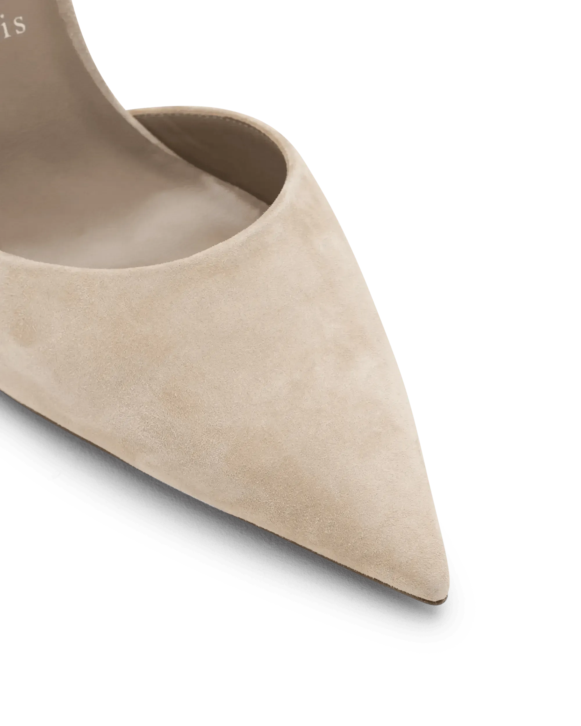 Astrid 100 Suede Slingback Pumps - DIHSAN