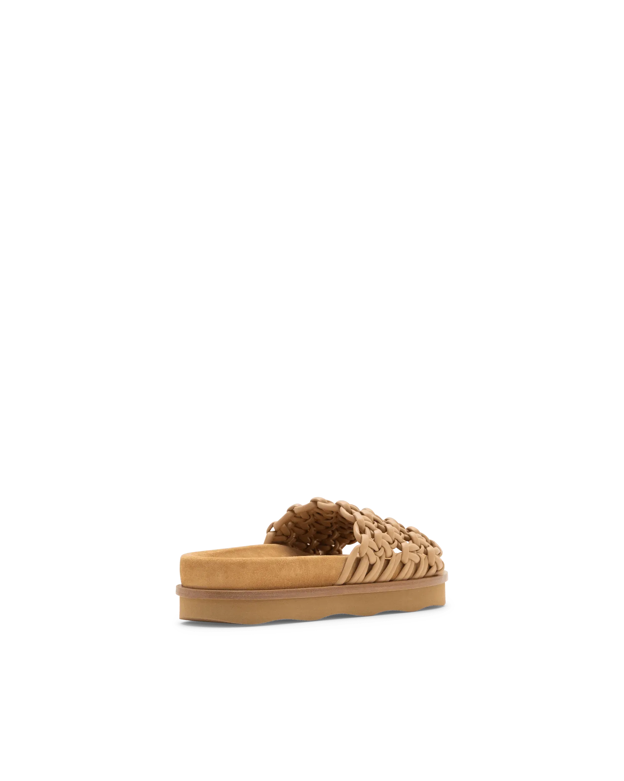 Wavy Leather Slides - DIHSAN