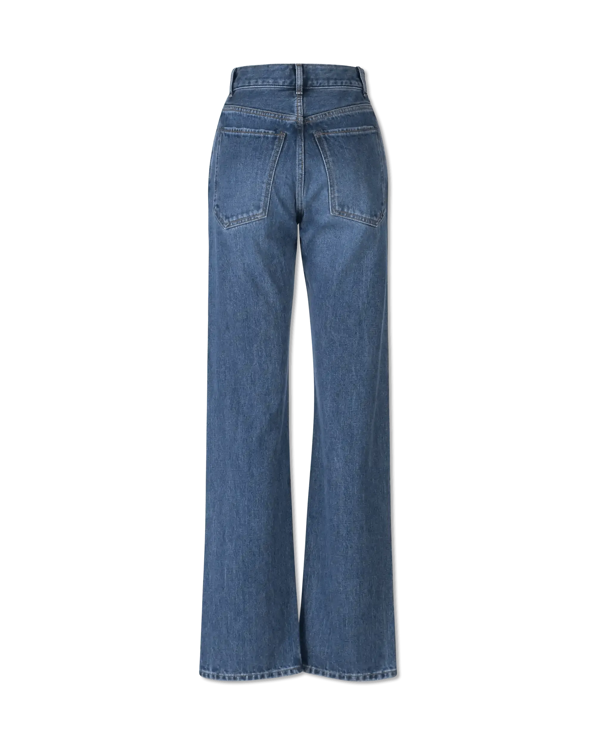 Mid-Rise Bootcut Jeans - DIHSAN