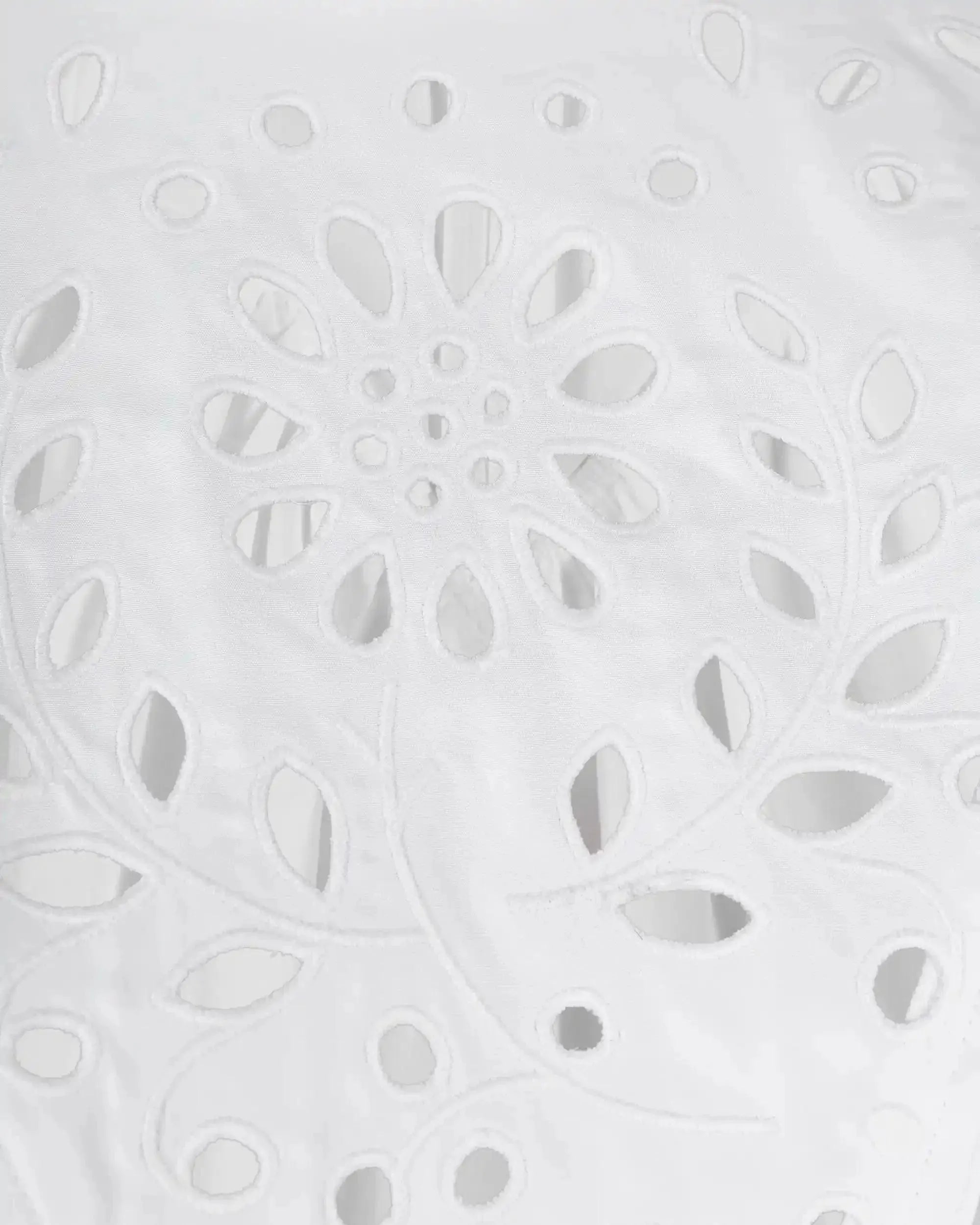 Embroidered Long Sleeve Blouse - DIHSAN