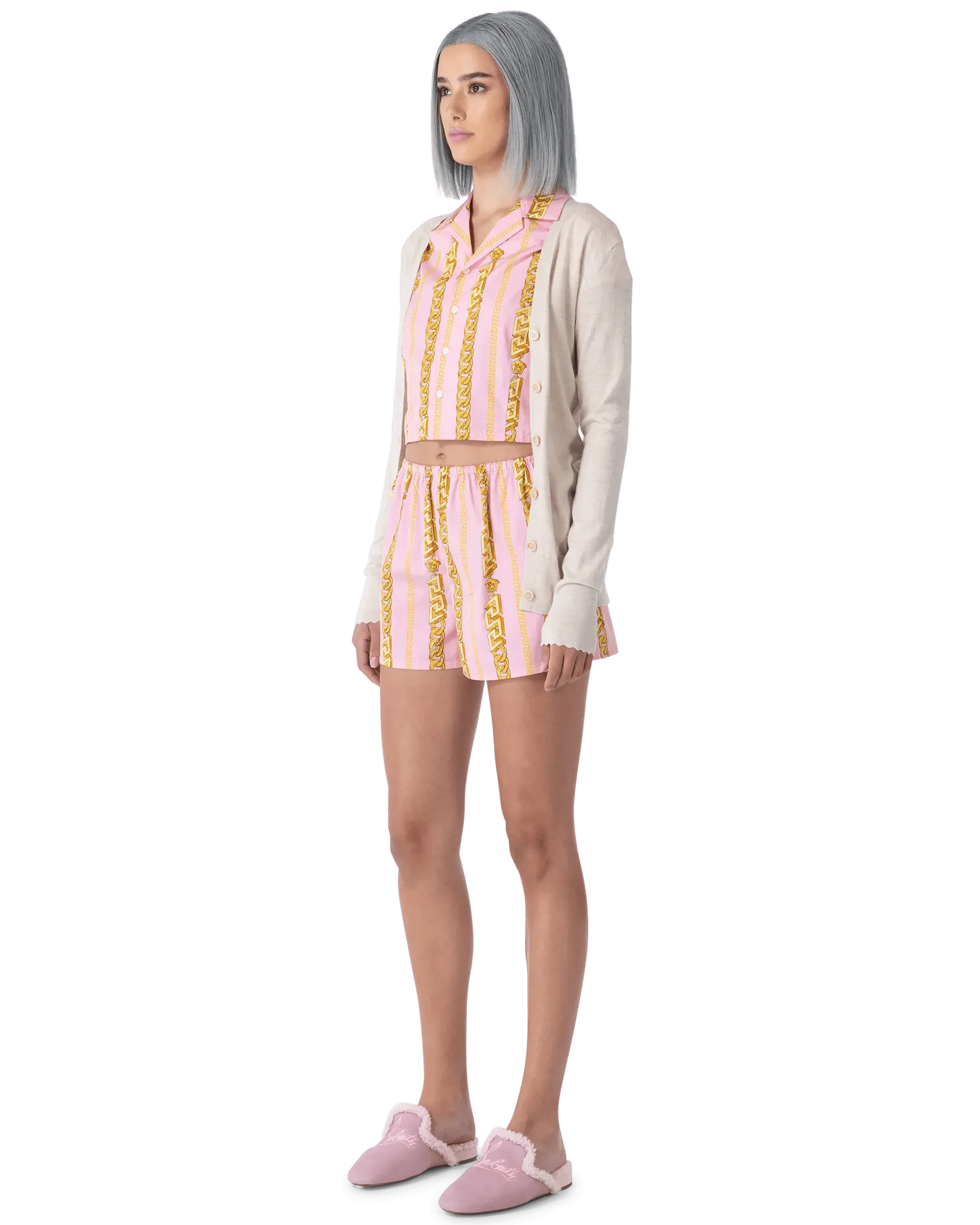 V-Neck Cardigan - DIHSAN