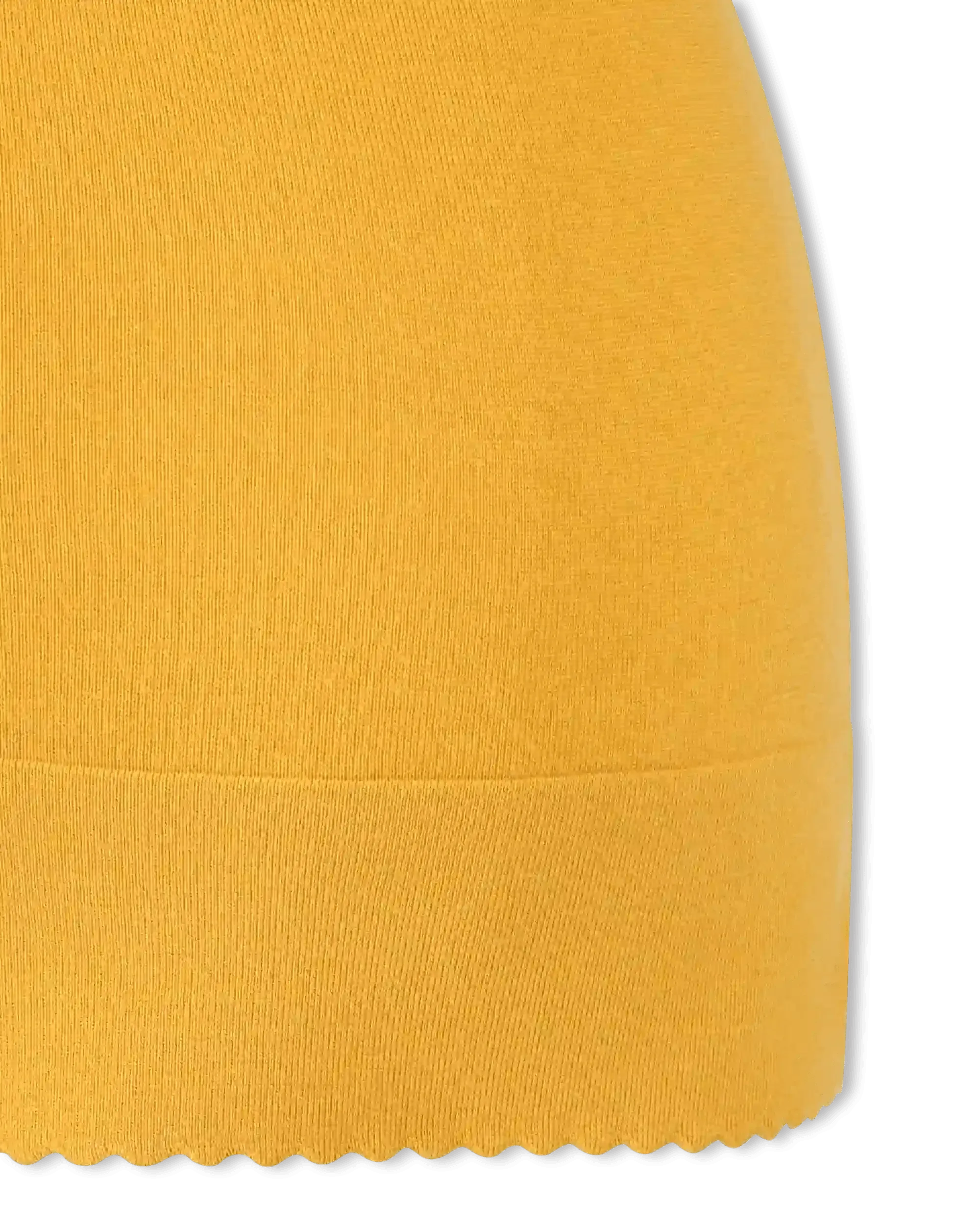 Scallop Hem Tank Top - DIHSAN