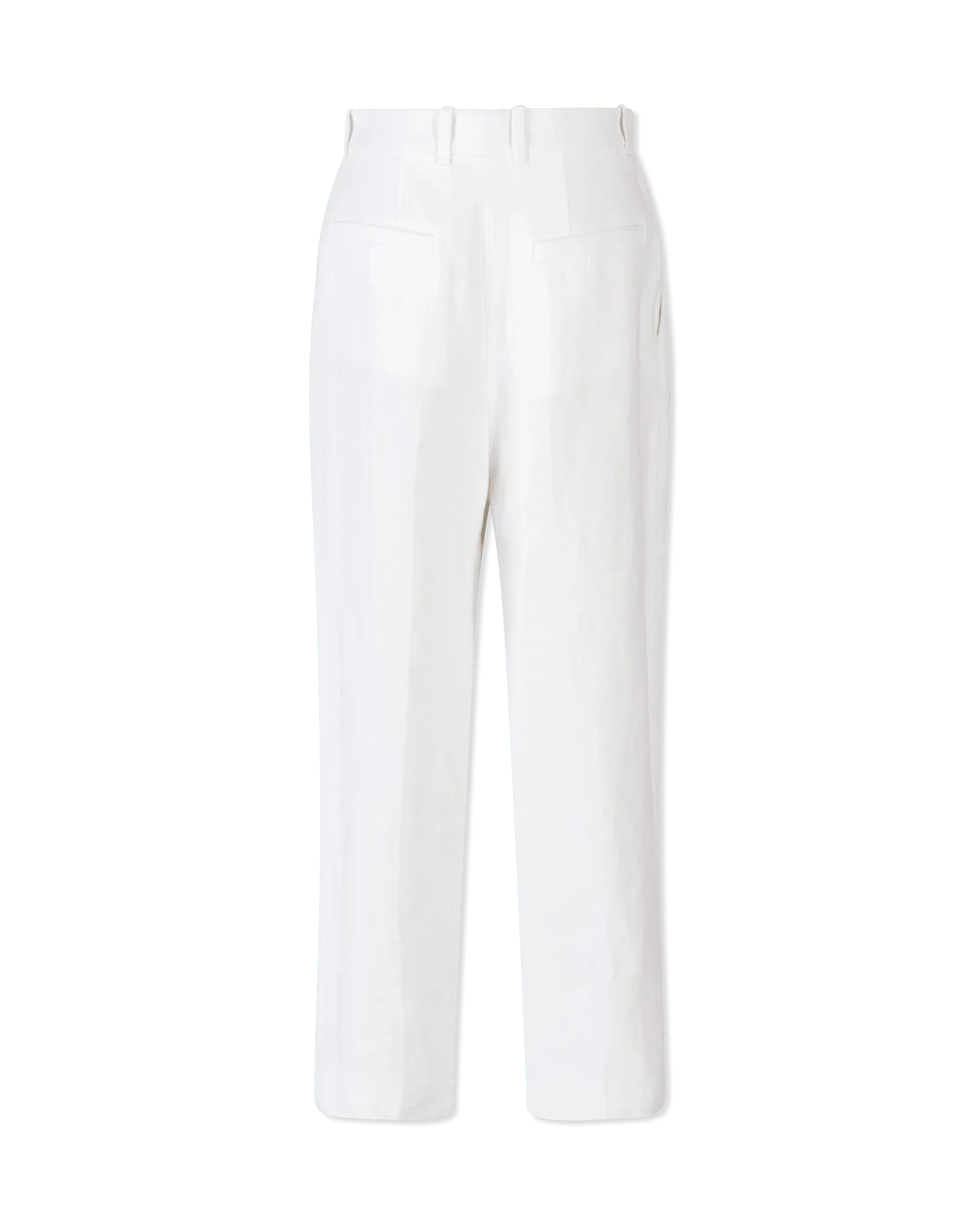 Straight Leg Linen Pants - DIHSAN