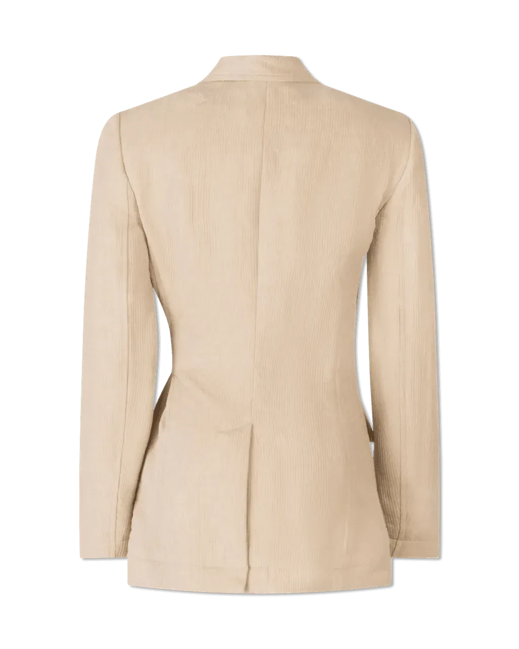 Corduroy Belted Blazer - DIHSAN