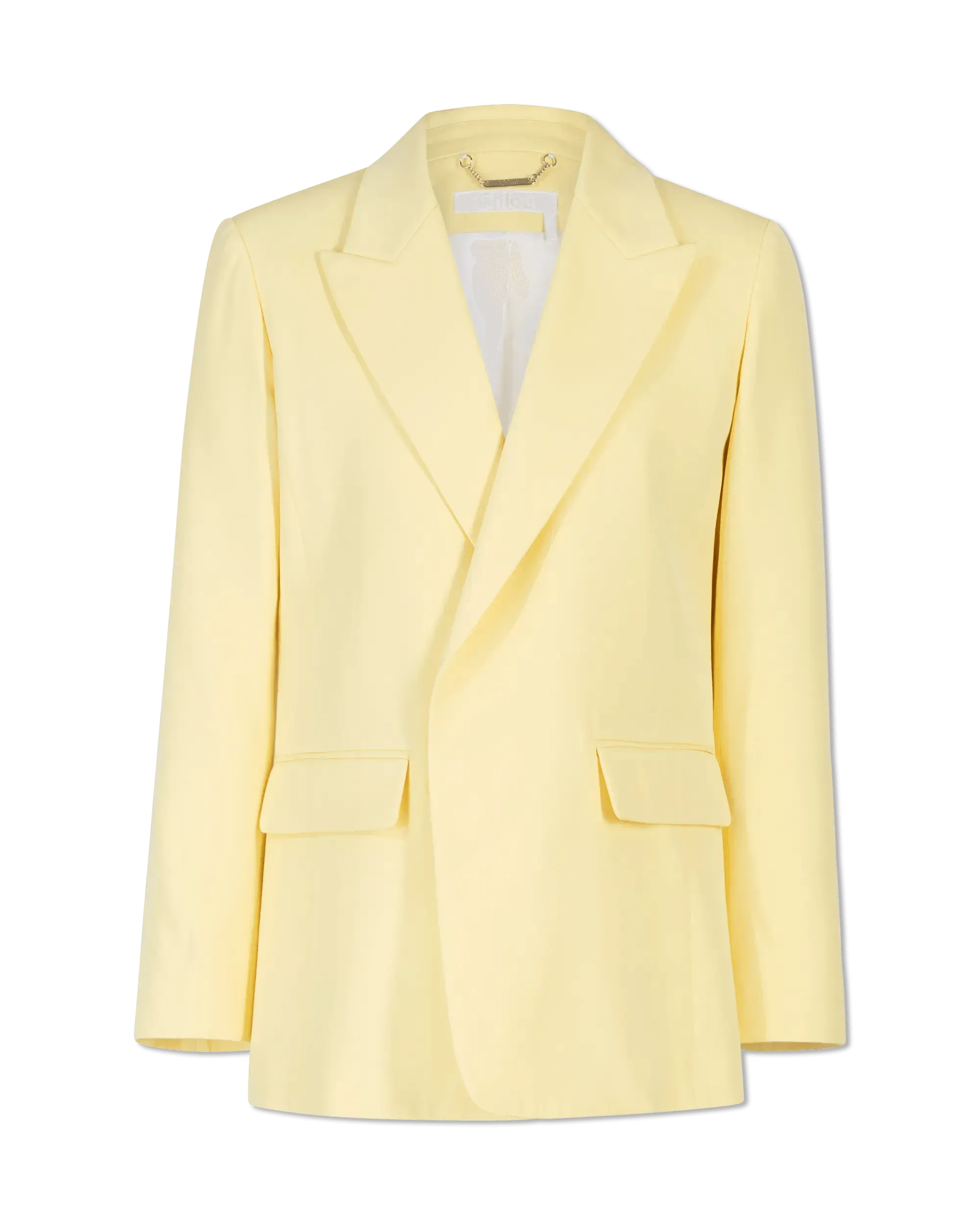 Relaxed Fit Silk Crepe Blazer - DIHSAN