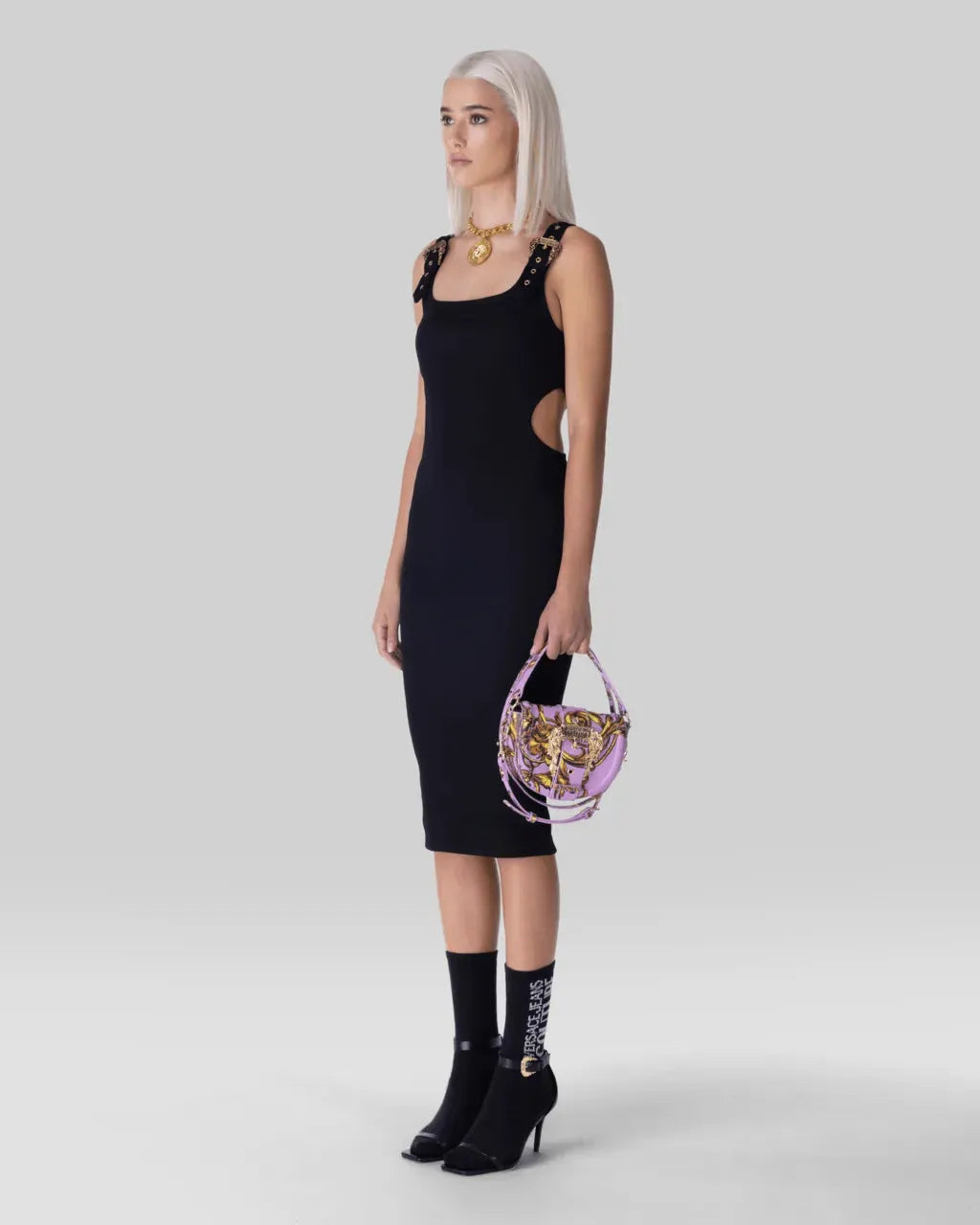 Cut-Out Tank Dress - DIHSAN