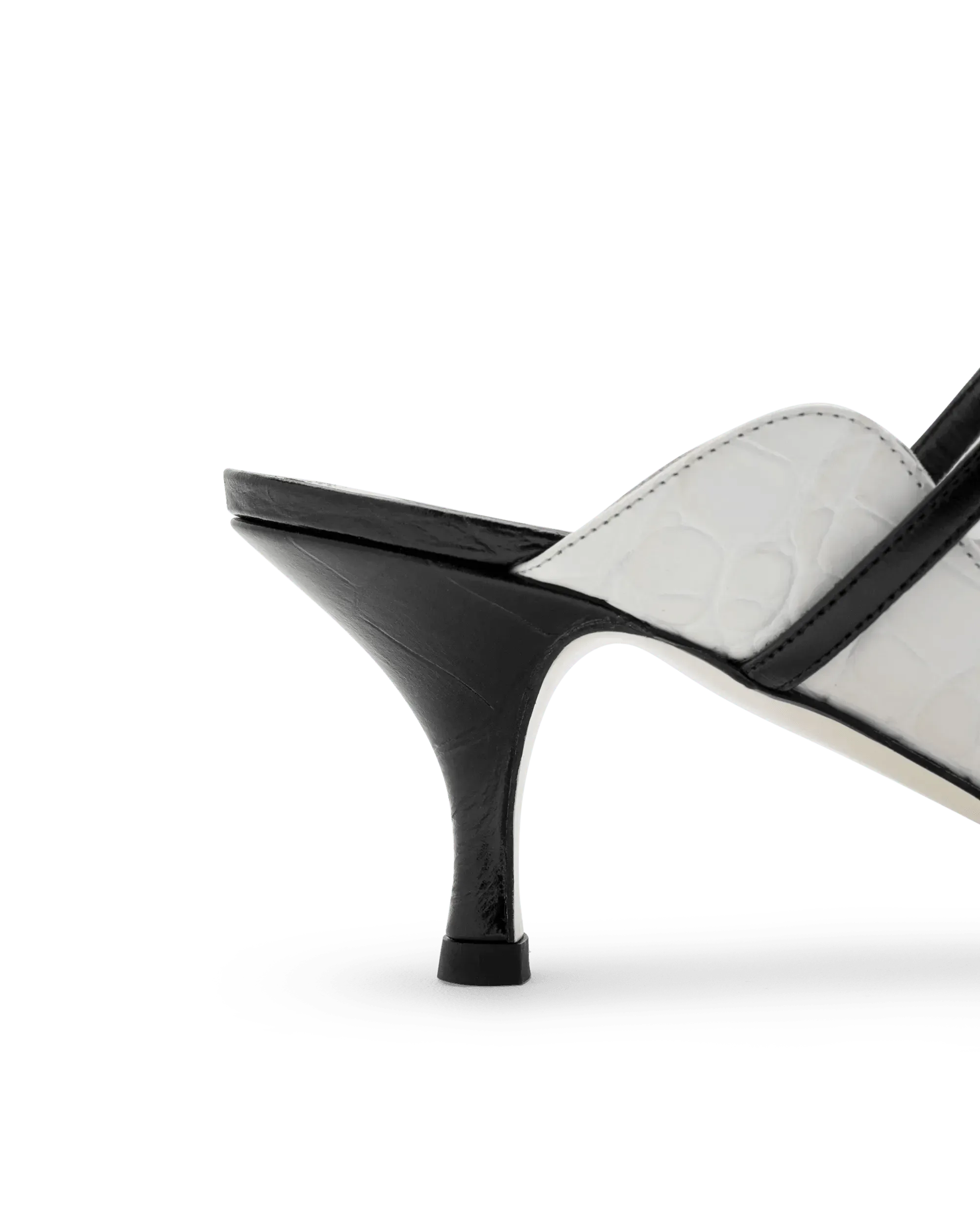 Moon 50 Croc Mules - DIHSAN