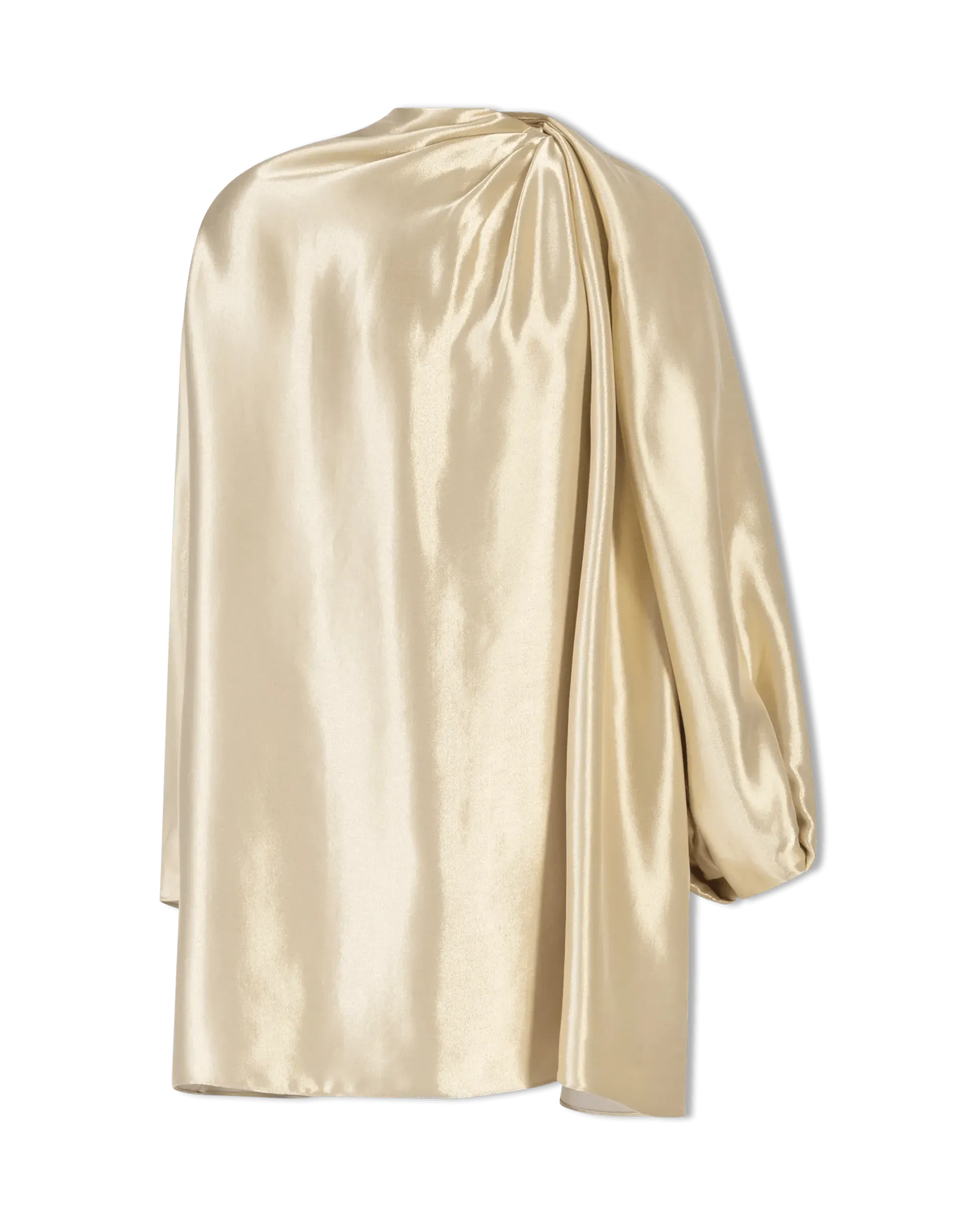 Golden Cady Dress - DIHSAN