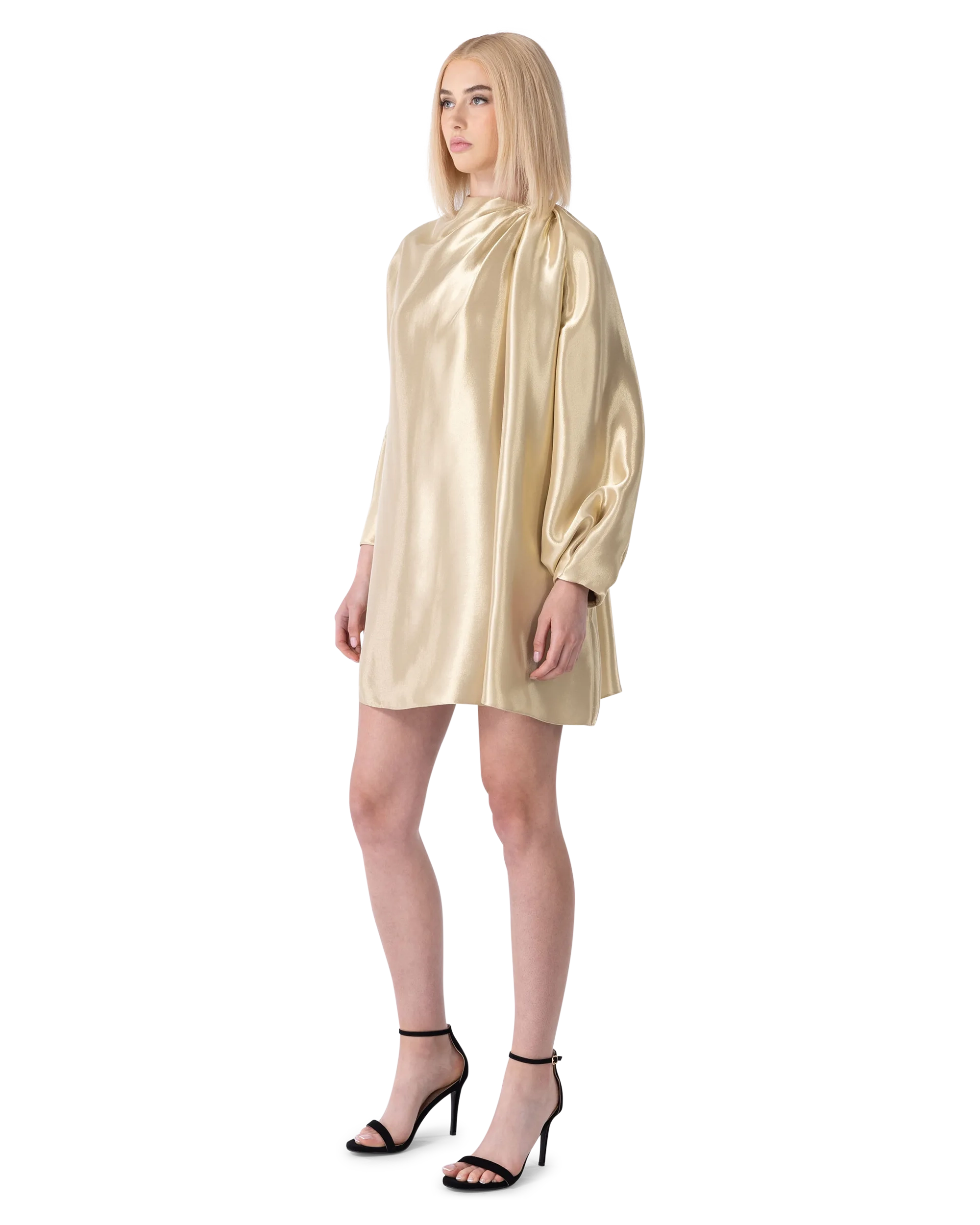 Golden Cady Dress