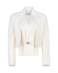 Multi-Layered Wool Silk Jacket - DIHSAN