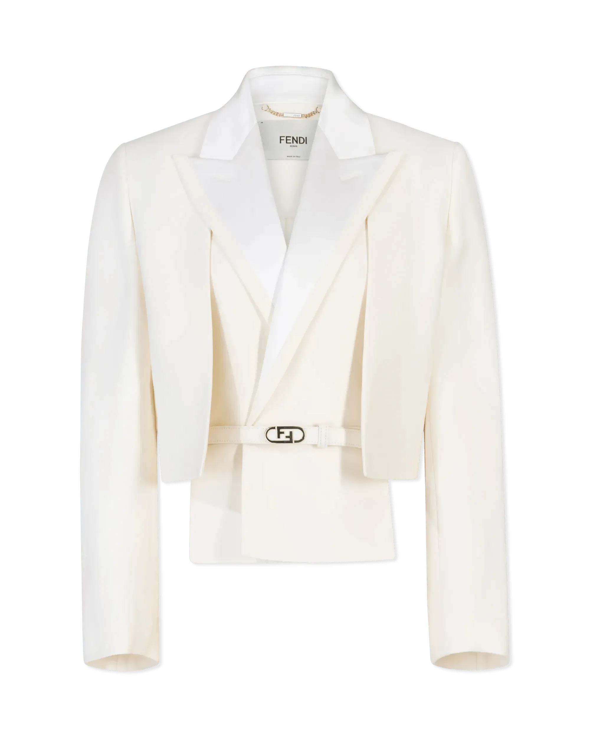 Multi-Layered Wool Silk Jacket - DIHSAN