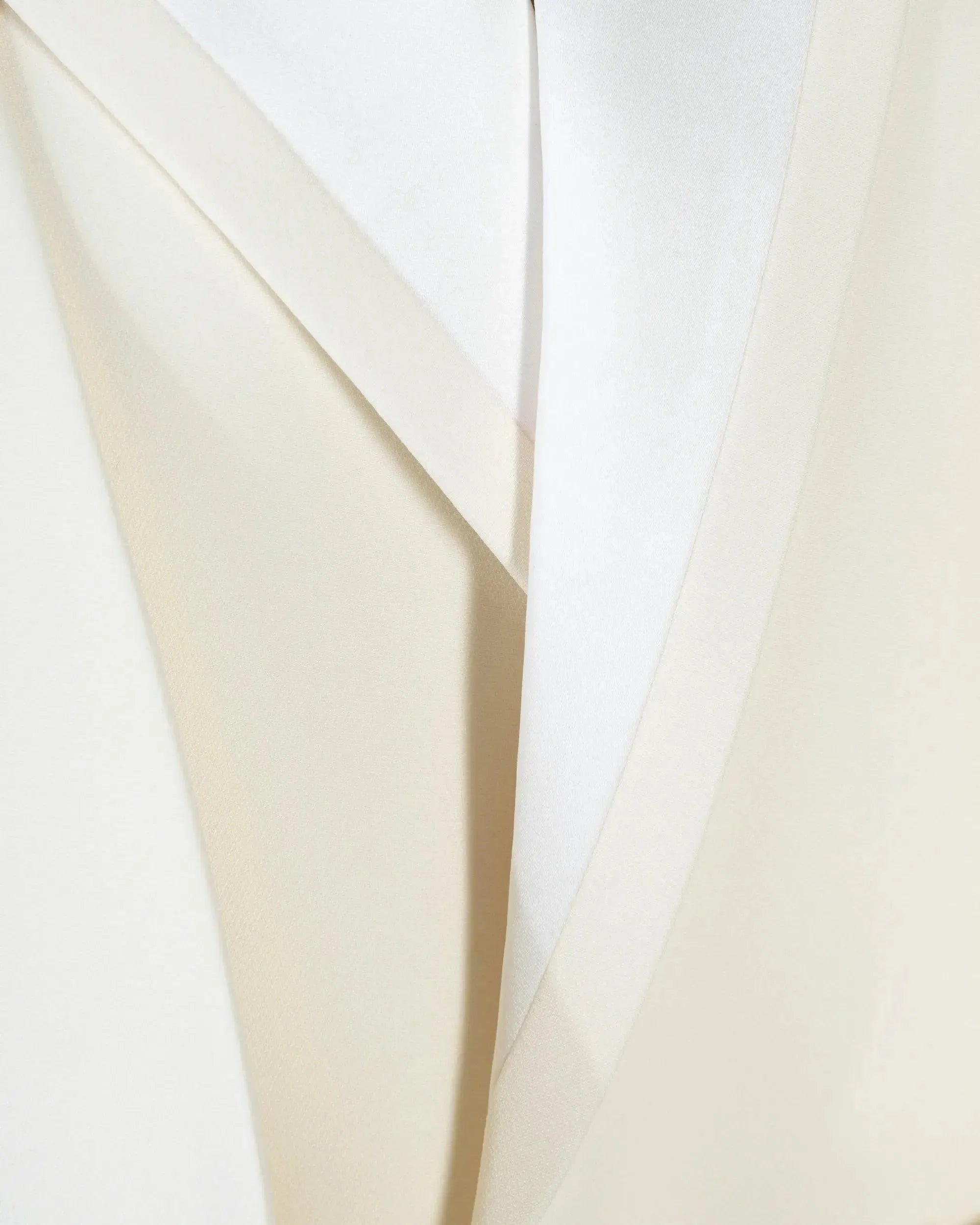 Multi-Layered Wool Silk Jacket - DIHSAN