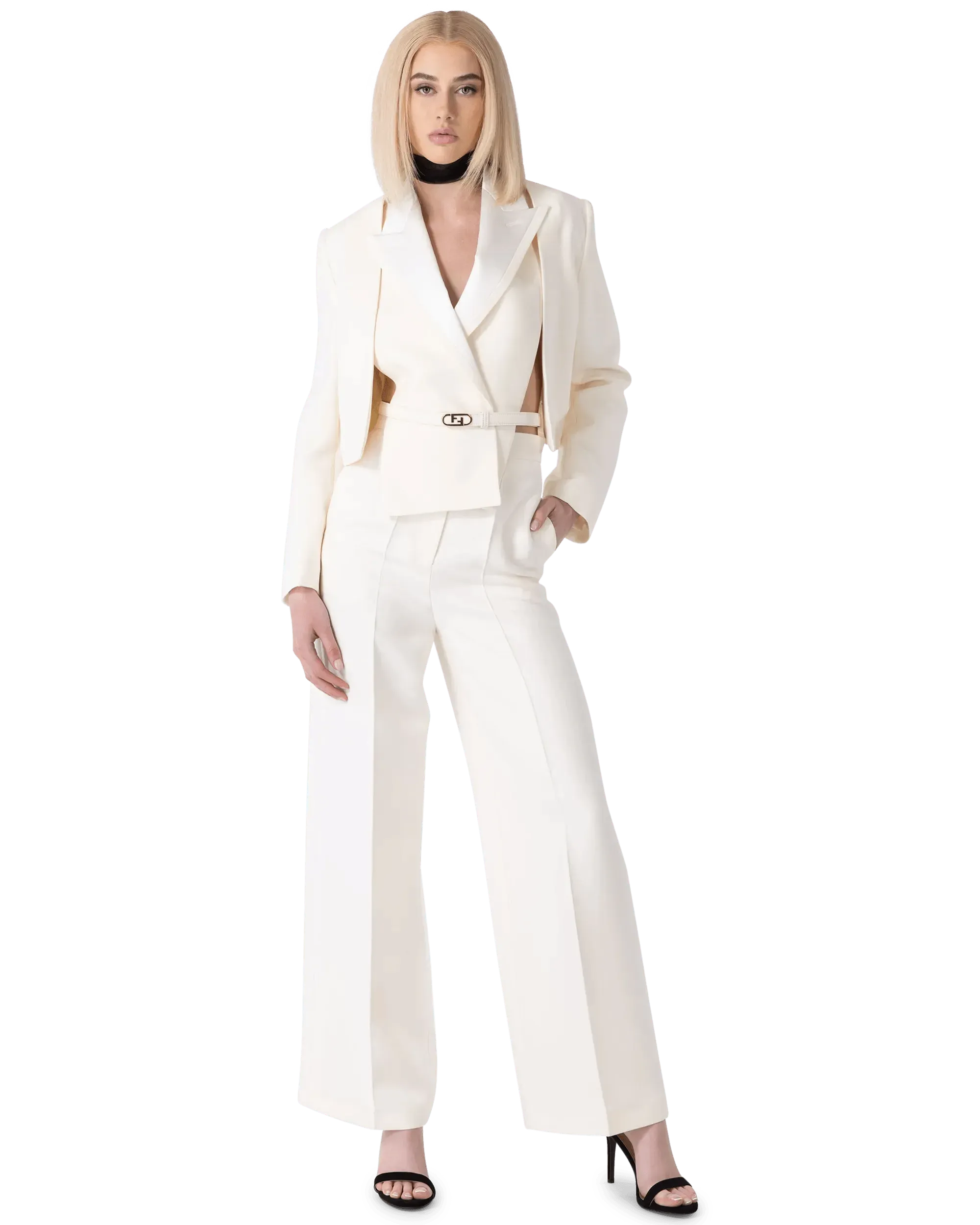 Multi-Layered Wool Silk Jacket - DIHSAN